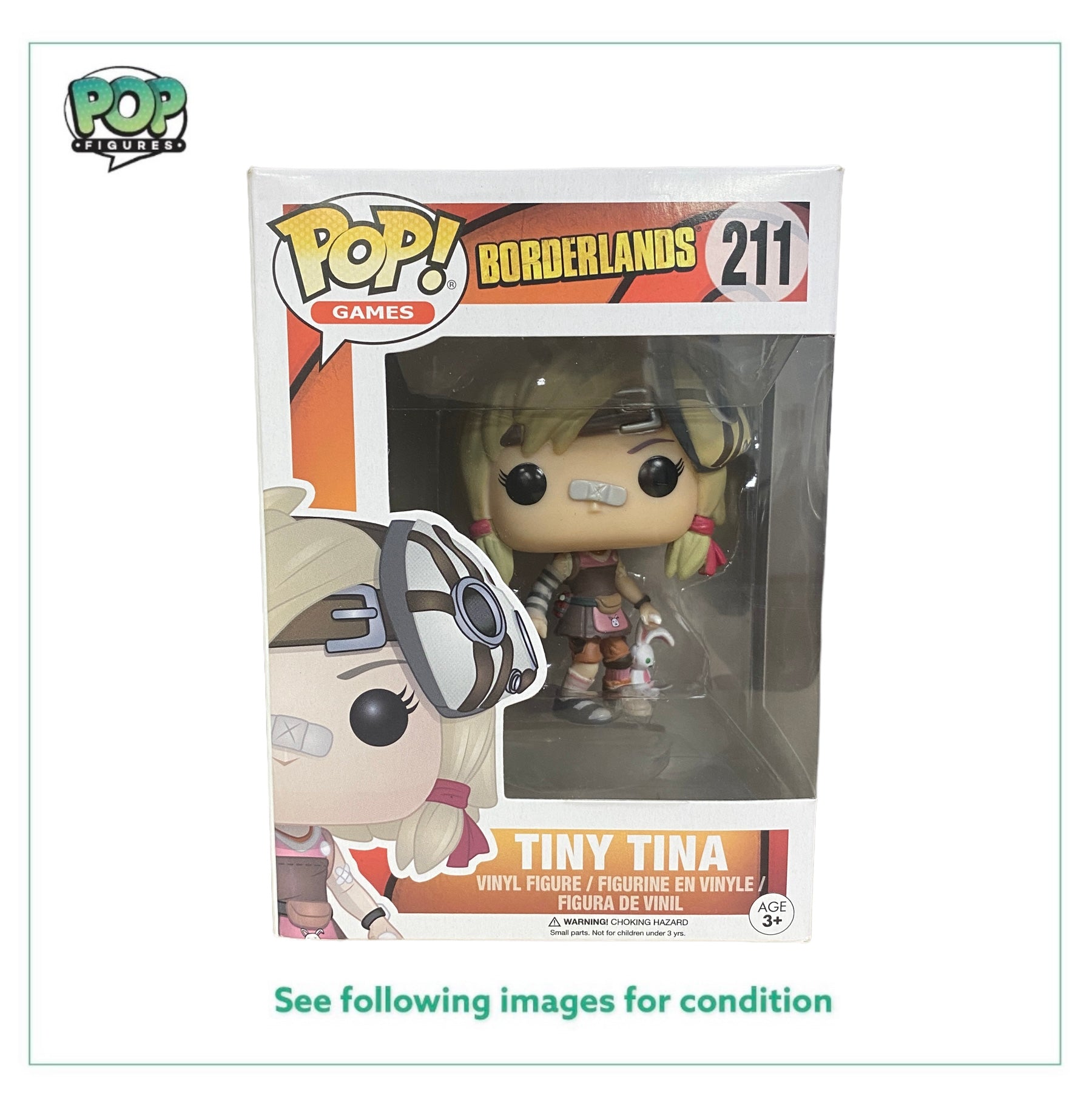 Tiny Tina #211 Funko Pop! - Borderlands - 2017 Pop! -