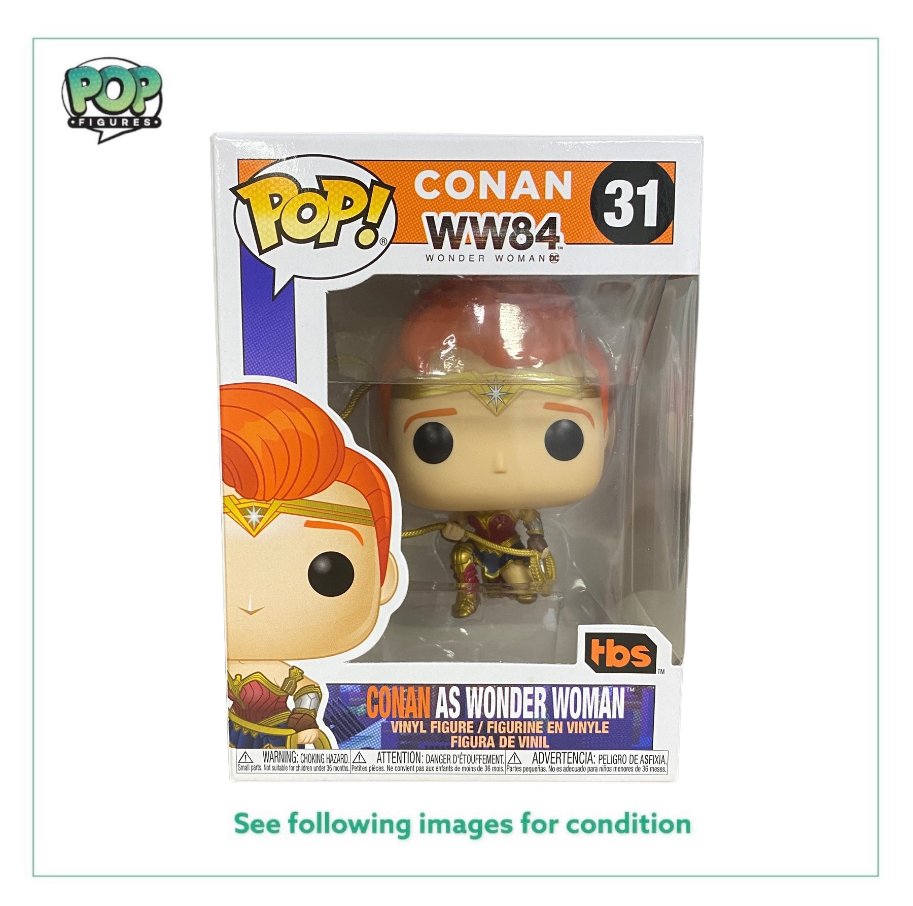 Conan As Wonder Woman #31 Funko Pop! - Conan - SDCC 2020 Team Coco Exclusive -