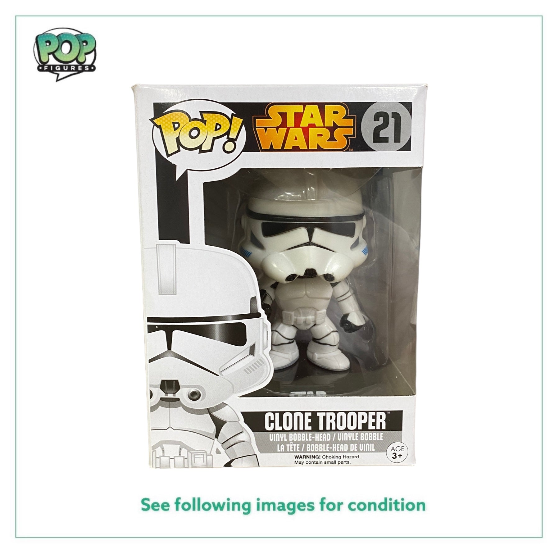 Clone Trooper #21 (Vault Edition) Funko Pop! - Star Wars - 2015 Pop! -