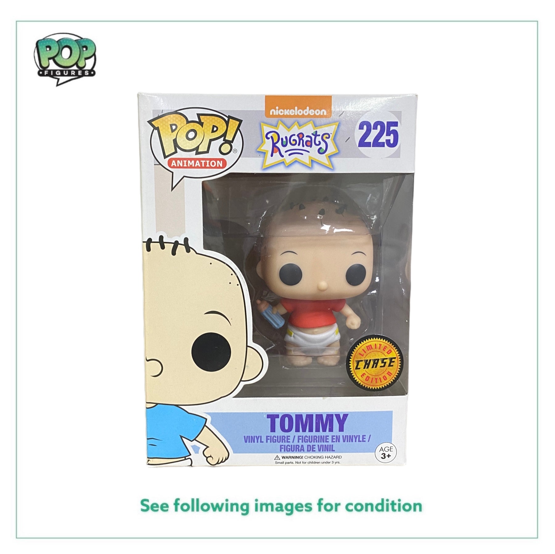 Tommy #225 (Red Shirt Chase) Funko Pop! - Rugrats - 2017 Pop! -