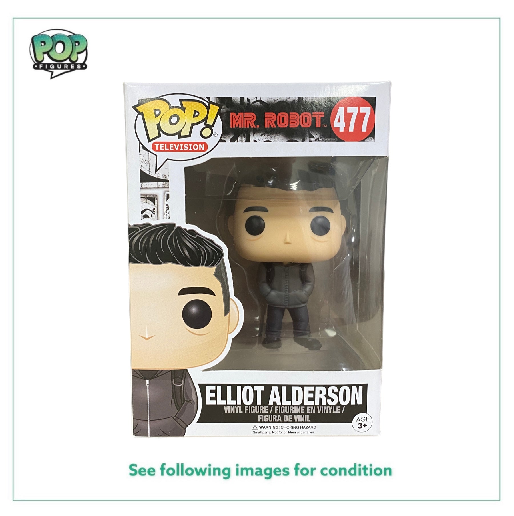 Elliot Alderson #477 Funko Pop! - Mr. Robot - 2017 Pop! -