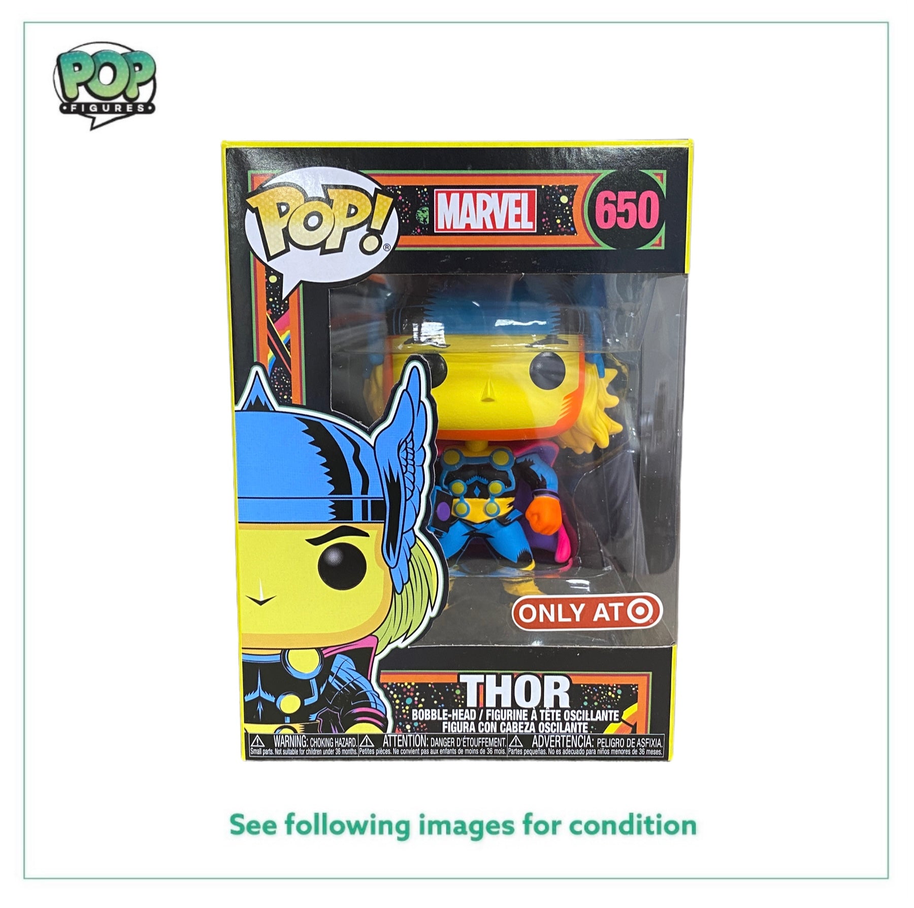 Thor #650 (Blacklight) Funko Pop! - Marvel - Target Exclusive -