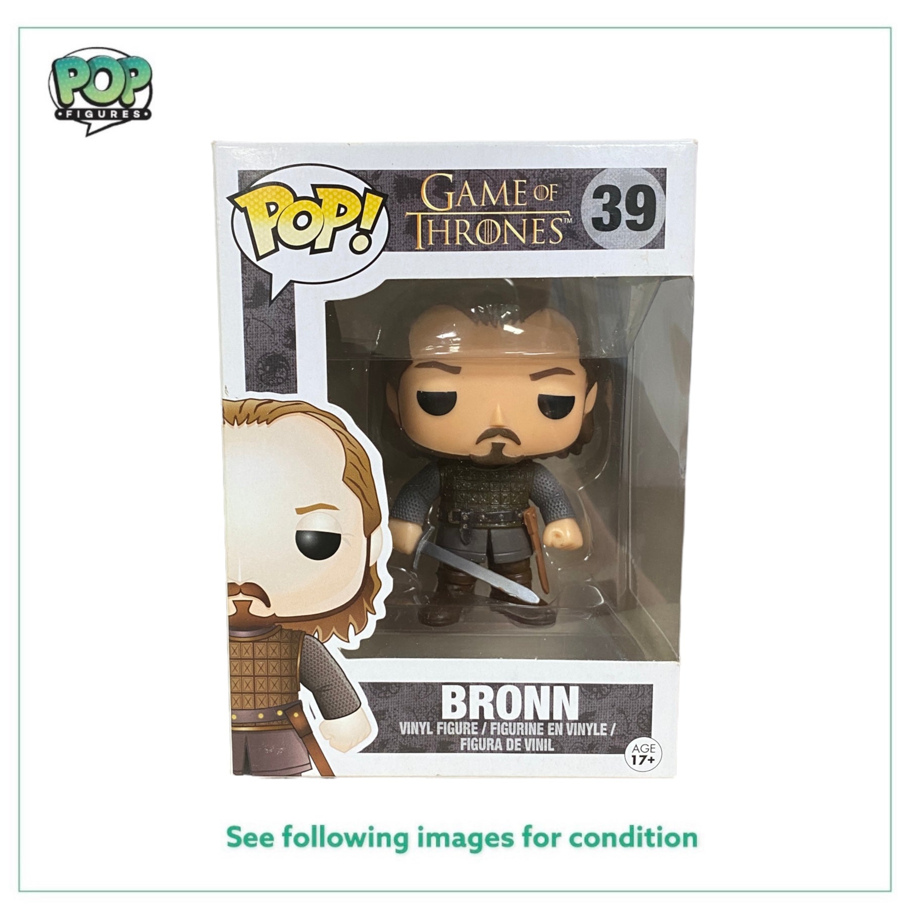 Bronn #39 Funko Pop! - Game Of Thrones - 2016 Pop! -