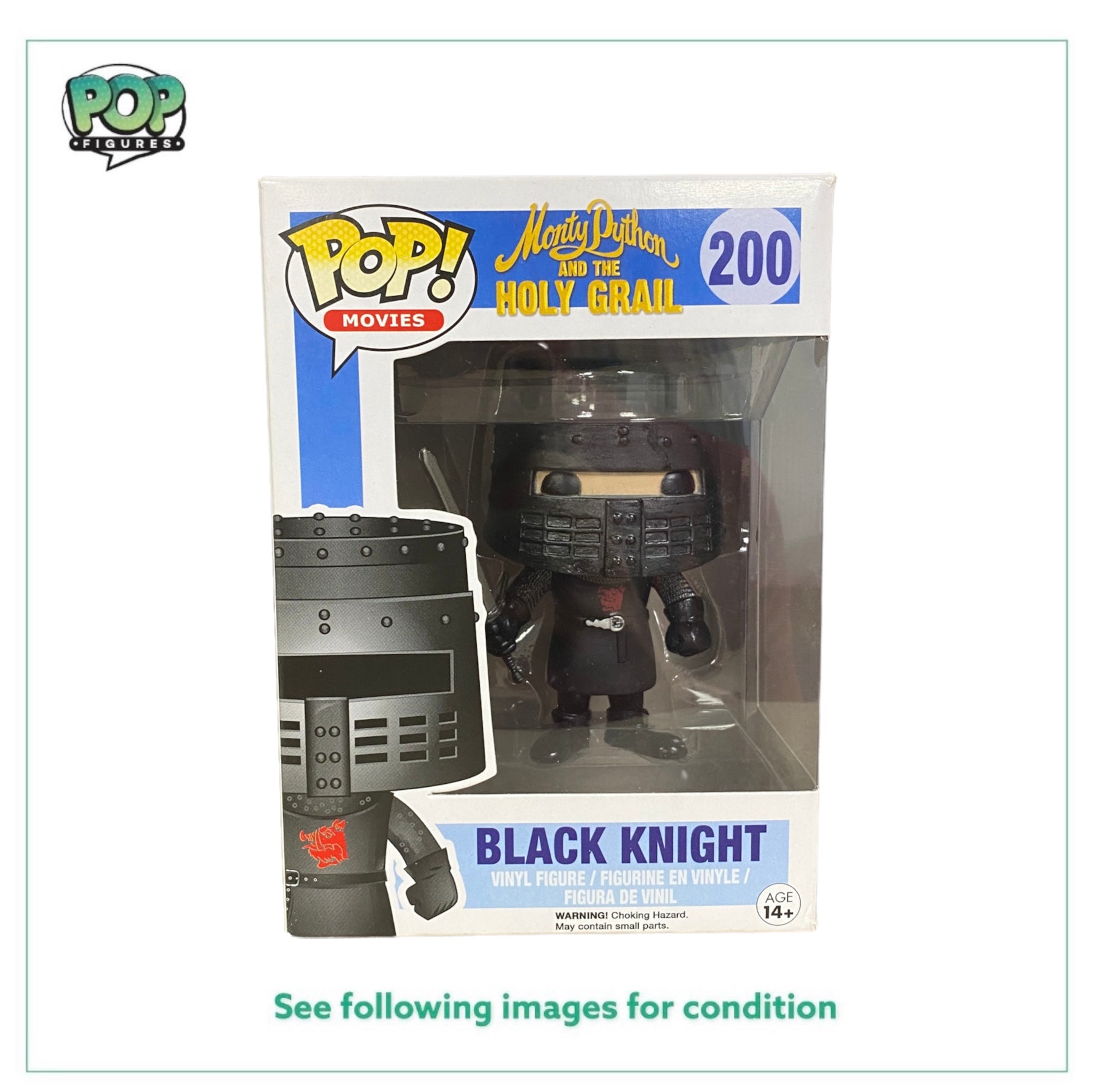 Black Knight #200 Funko Pop! - Monty Python And The Holy Grail - 2015 Pop! -