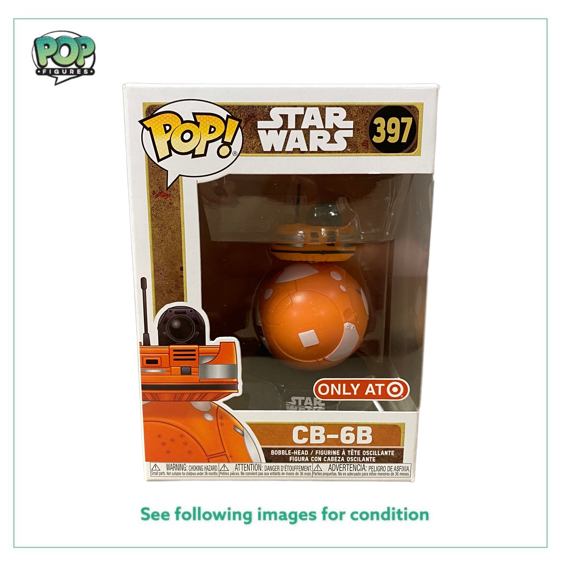 CB-6B #397 Funko Pop! - Star Wars Galaxy's Edge - Target Exclusive -