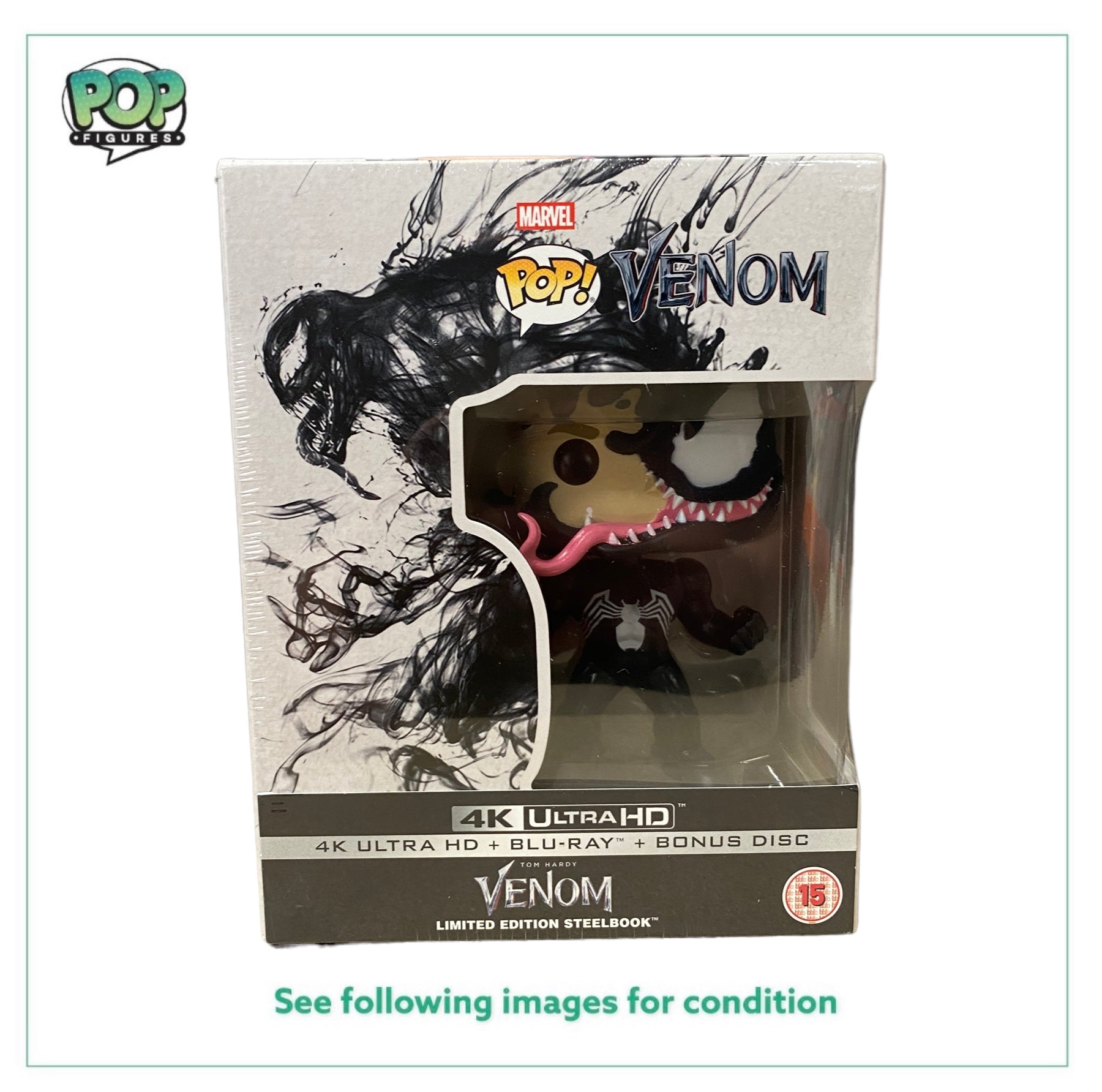 Venom Blu-Ray Bundle Funko Pop! - Venom - Sealed -