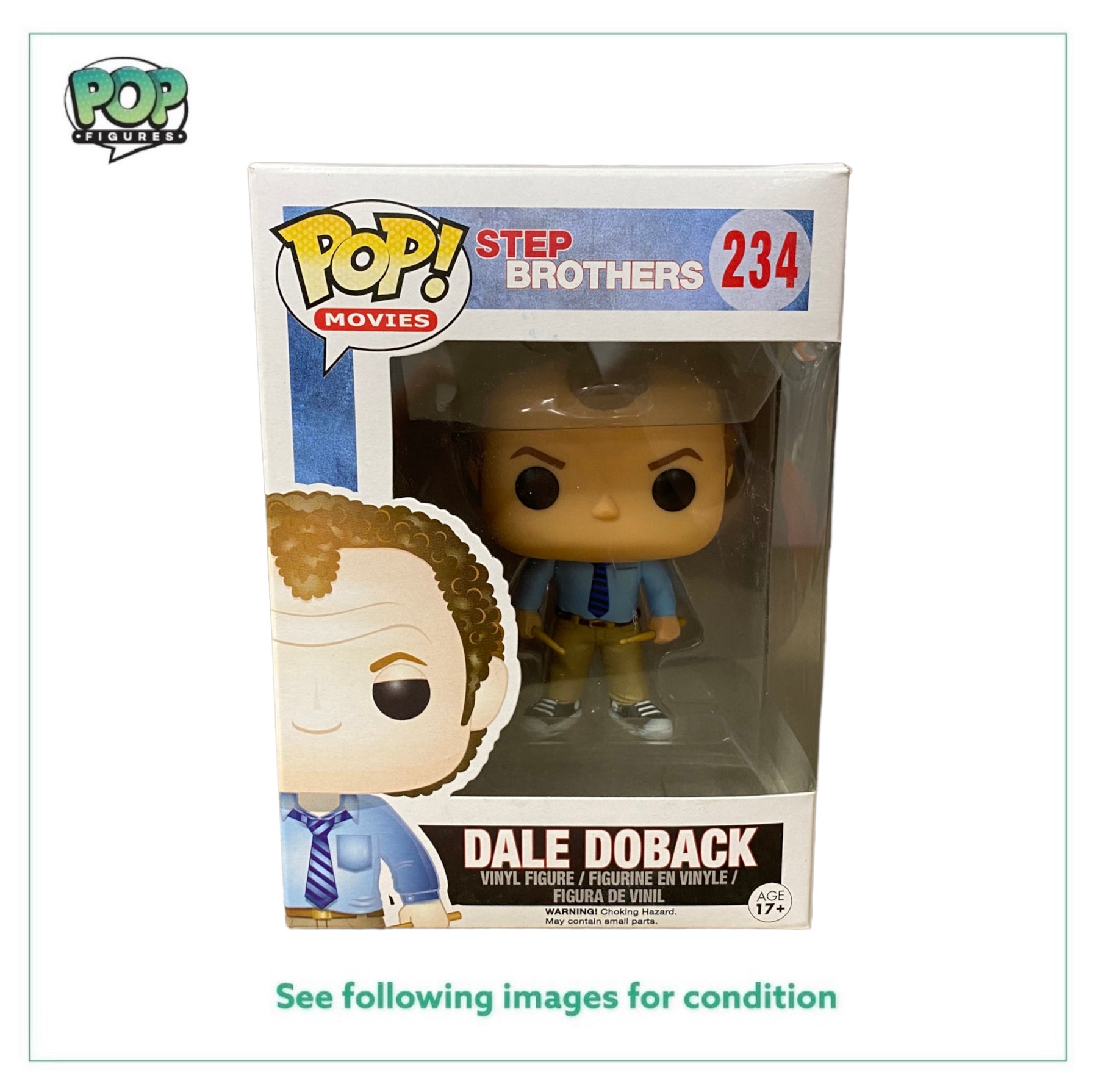 Dale Doback #234 Funko Pop! - Step Brothers - 2015 Pop! -