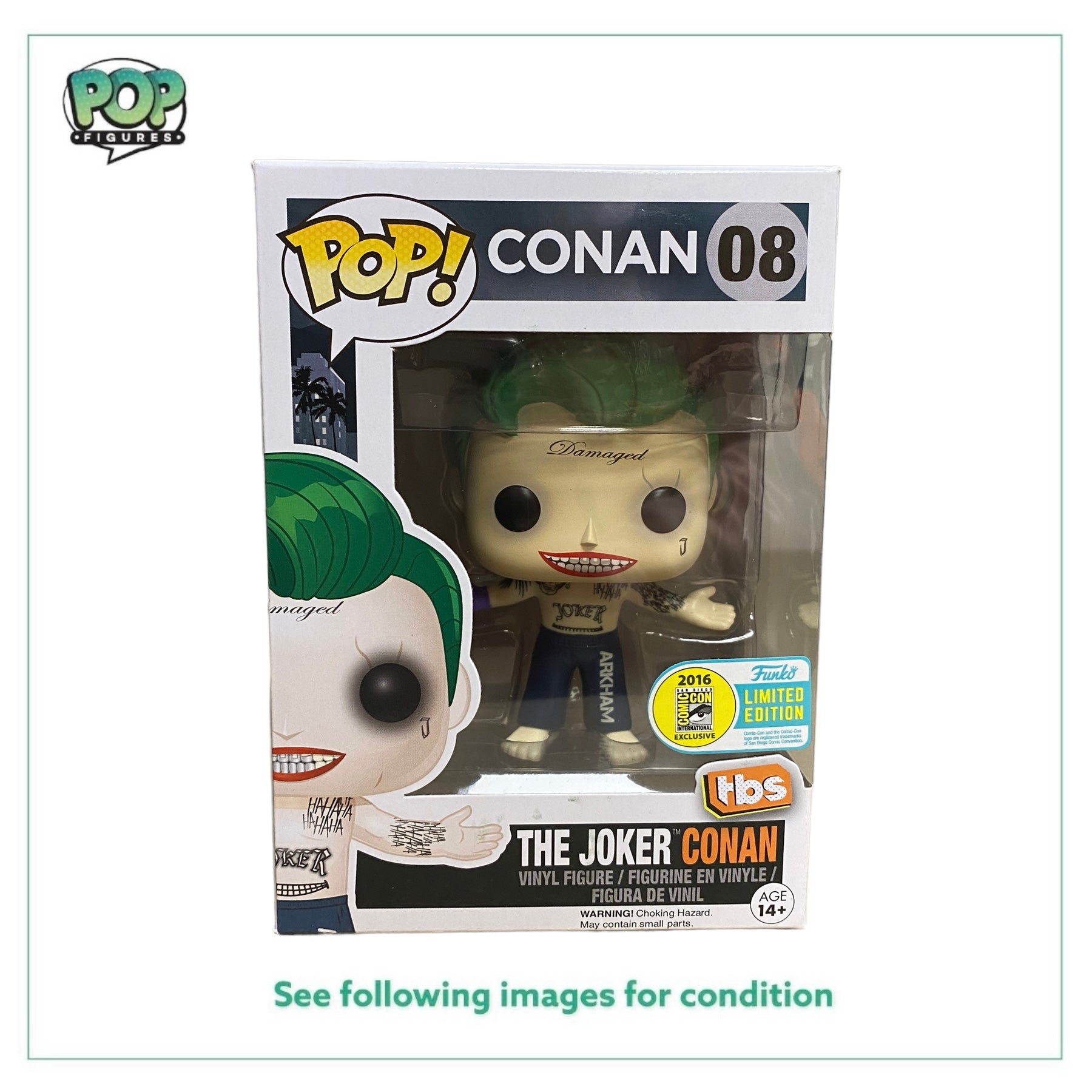 The Joker Conan #08 Funko Pop! - Conan - SDCC 2016 Exclusive -