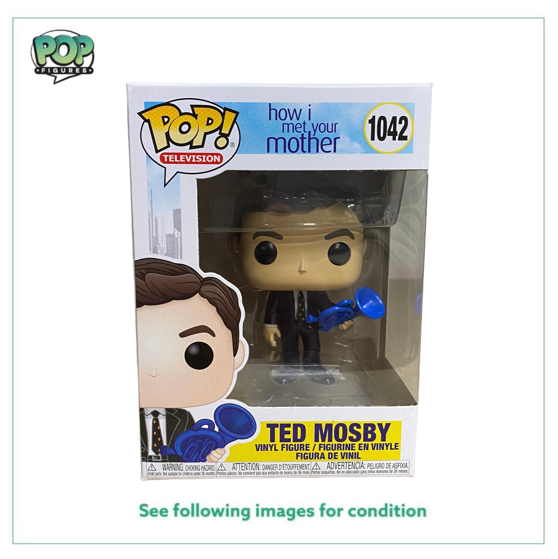 Ted Mosby #1042 Funko Pop! - How I Met Your Mother - 2020 Pop! -