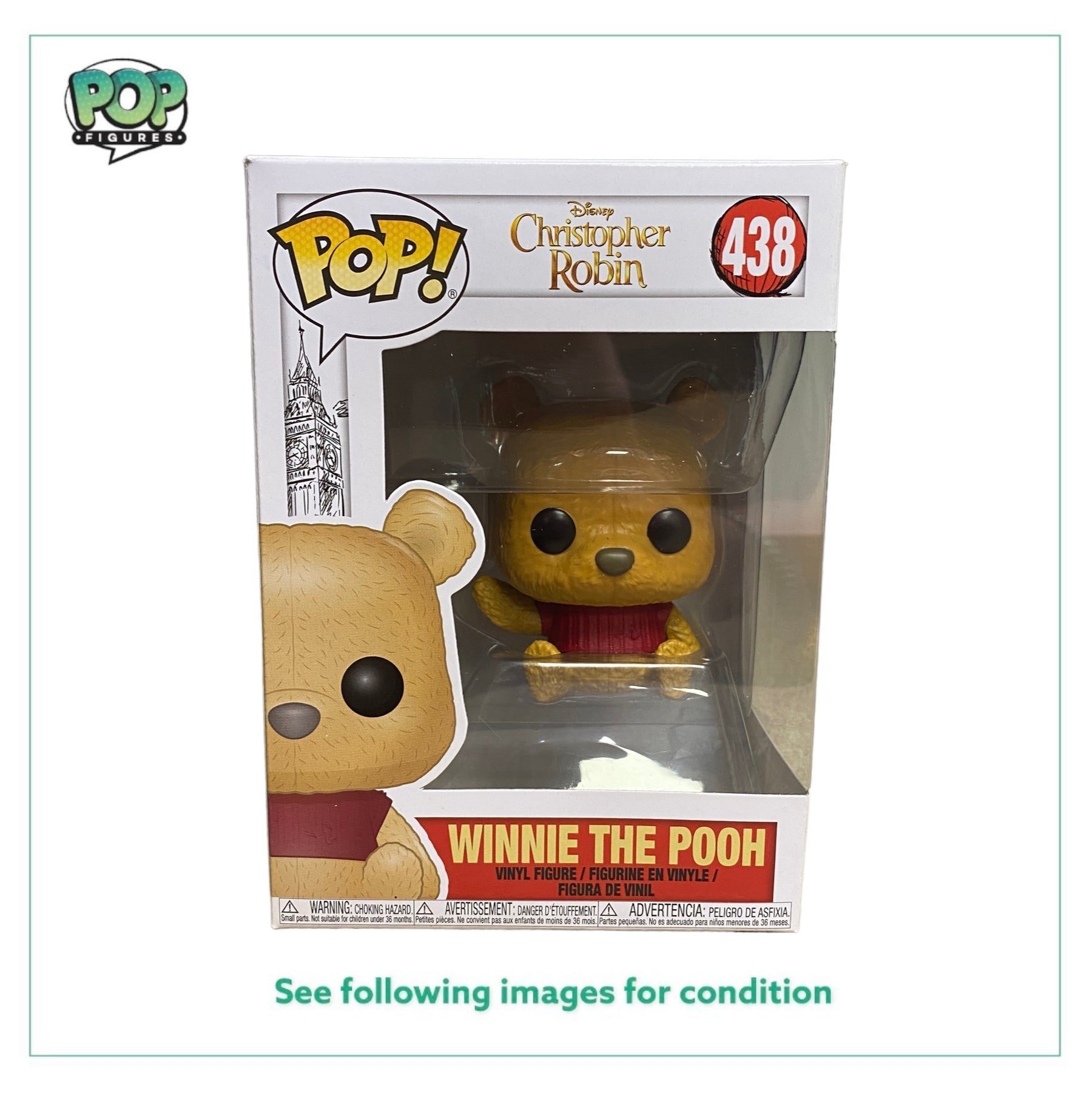 Winnie the Pooh #438 Funko Pop! - Christopher Robin -