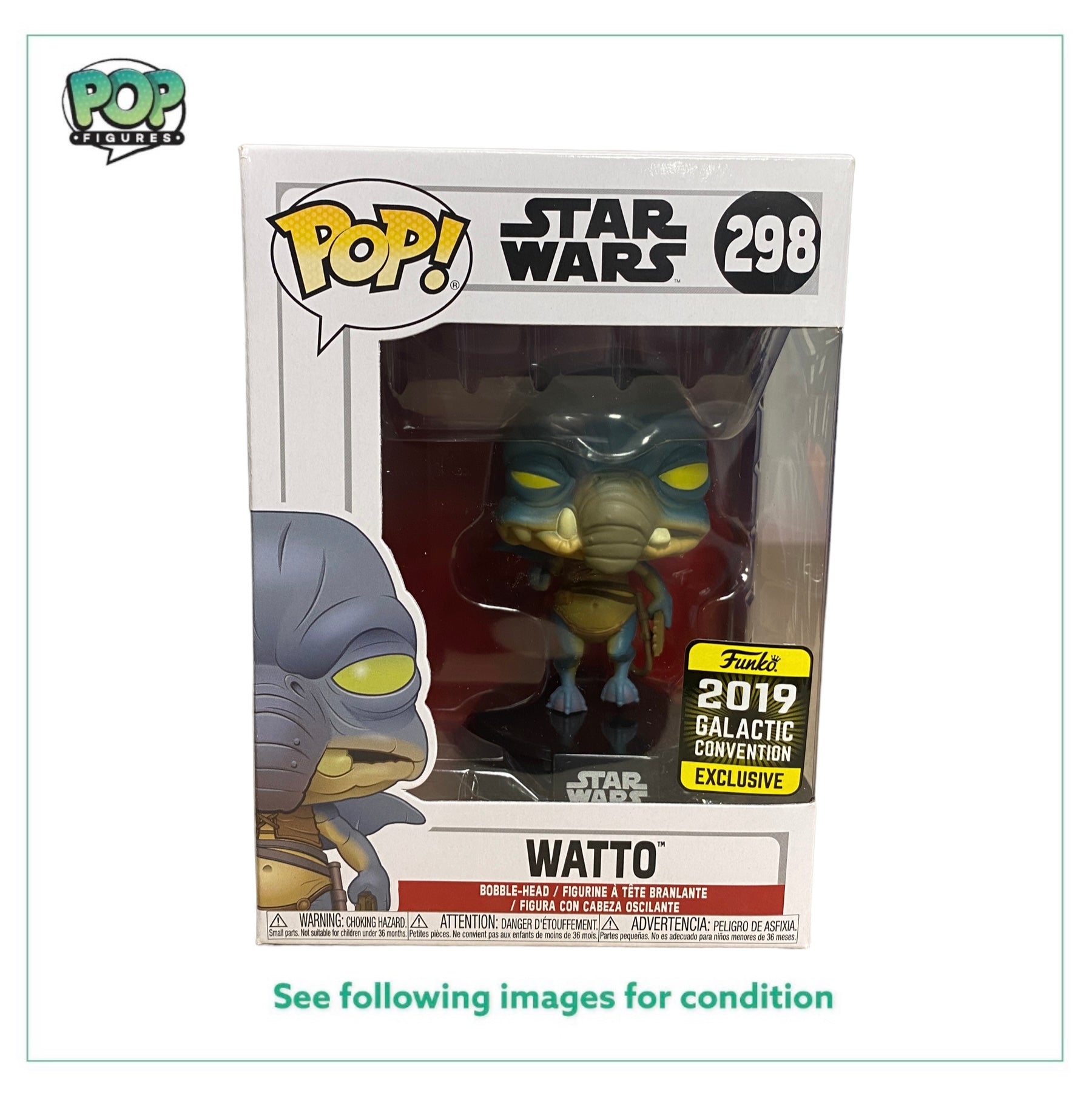 Watto #298 Funko Pop! - Star Wars - Galactic Convention 2019 Exclusive -