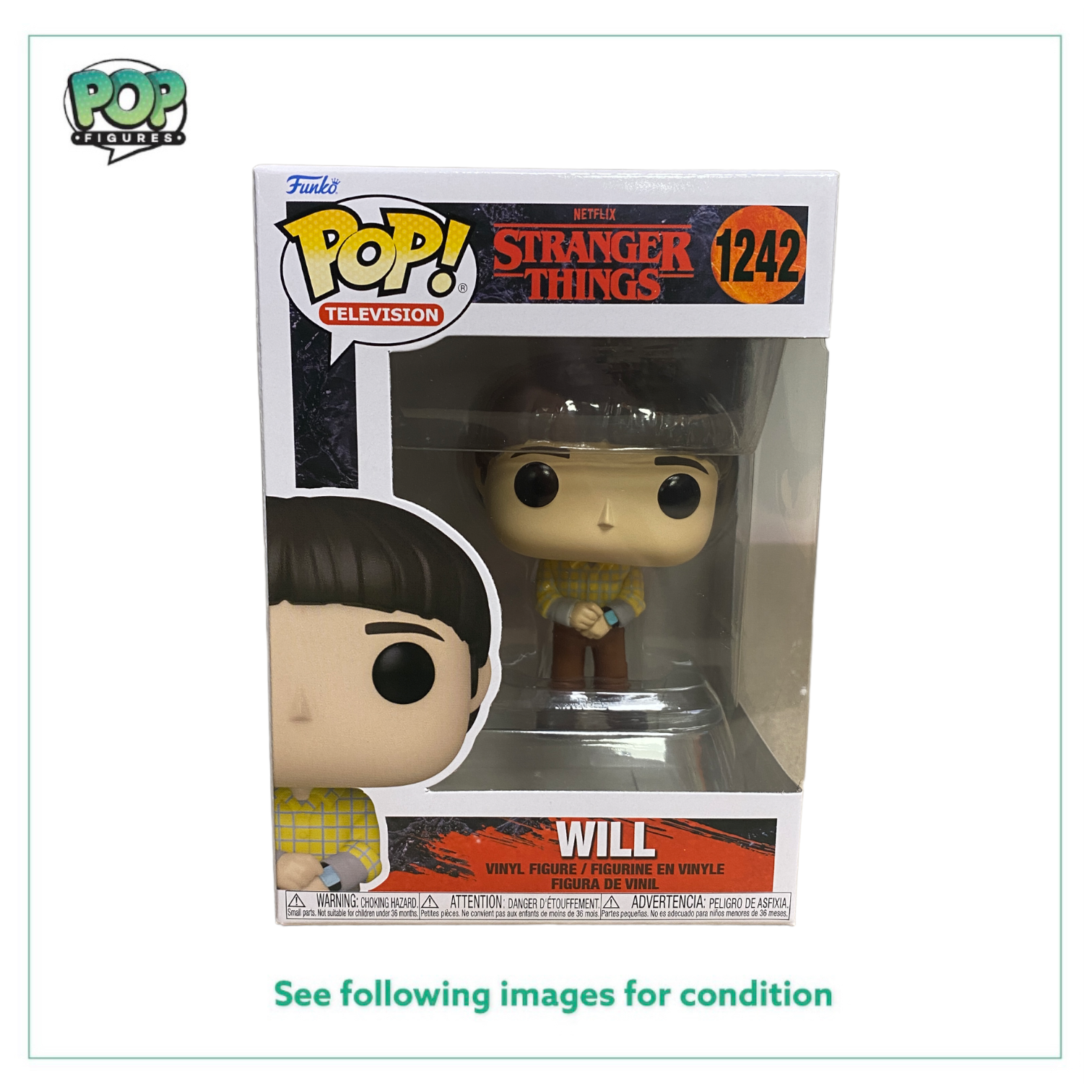 Will #1242 Funko Pop! - Stranger Things -