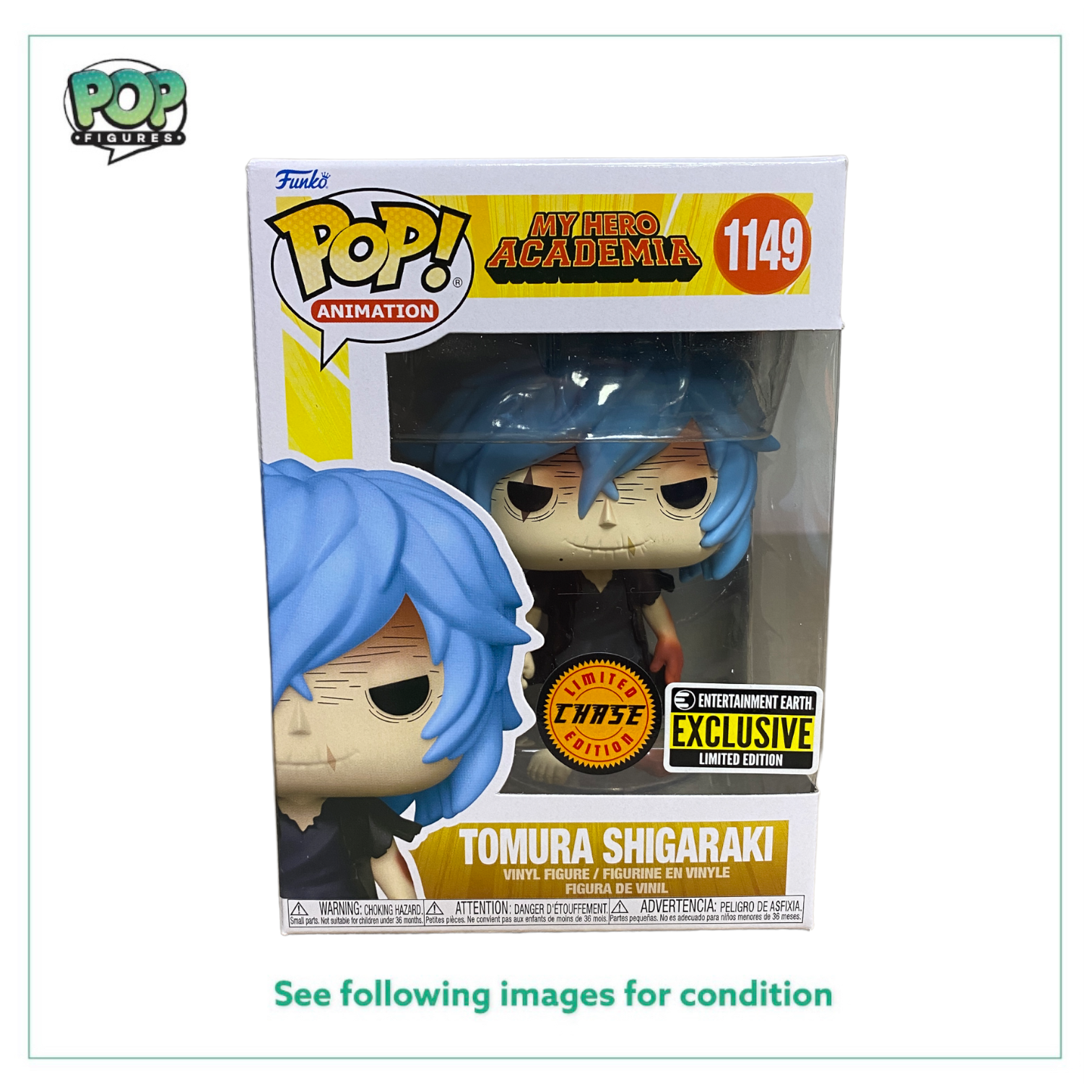 Tomura Shigaraki #1149 (Awakening Uncovered Chase) Funko Pop! - My Hero Academia -