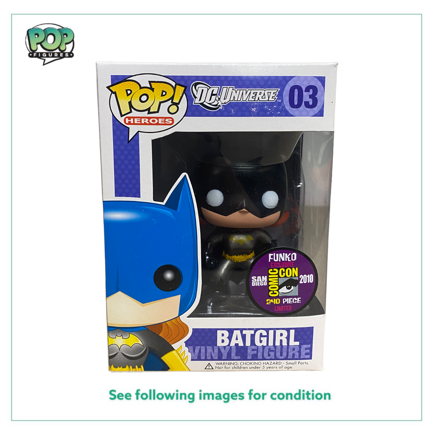 Batgirl #03 (Metallic) Funko Pop! - DC Universe -