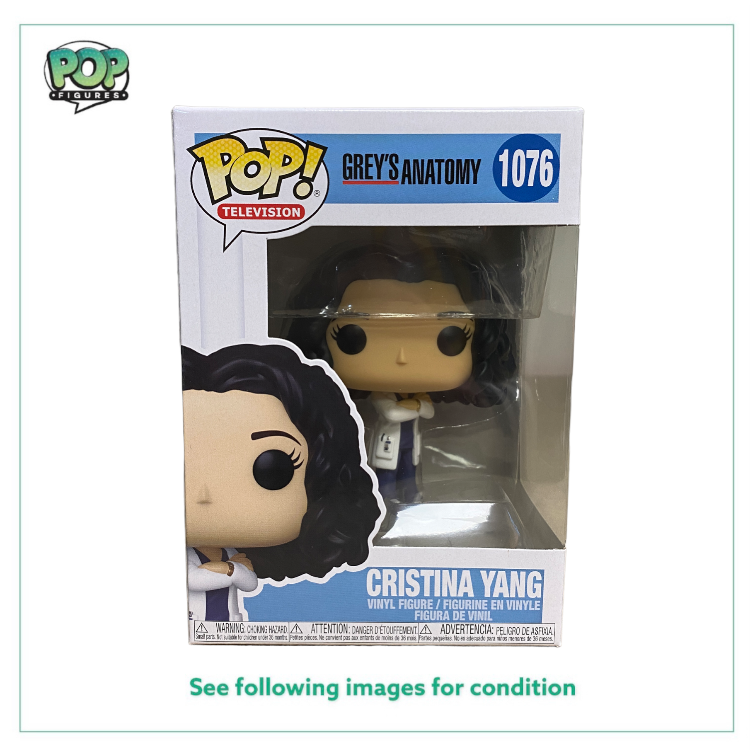 Christina Yang #1076 Funko Pop! - Grey's Anatomy - 2020 Pop! -