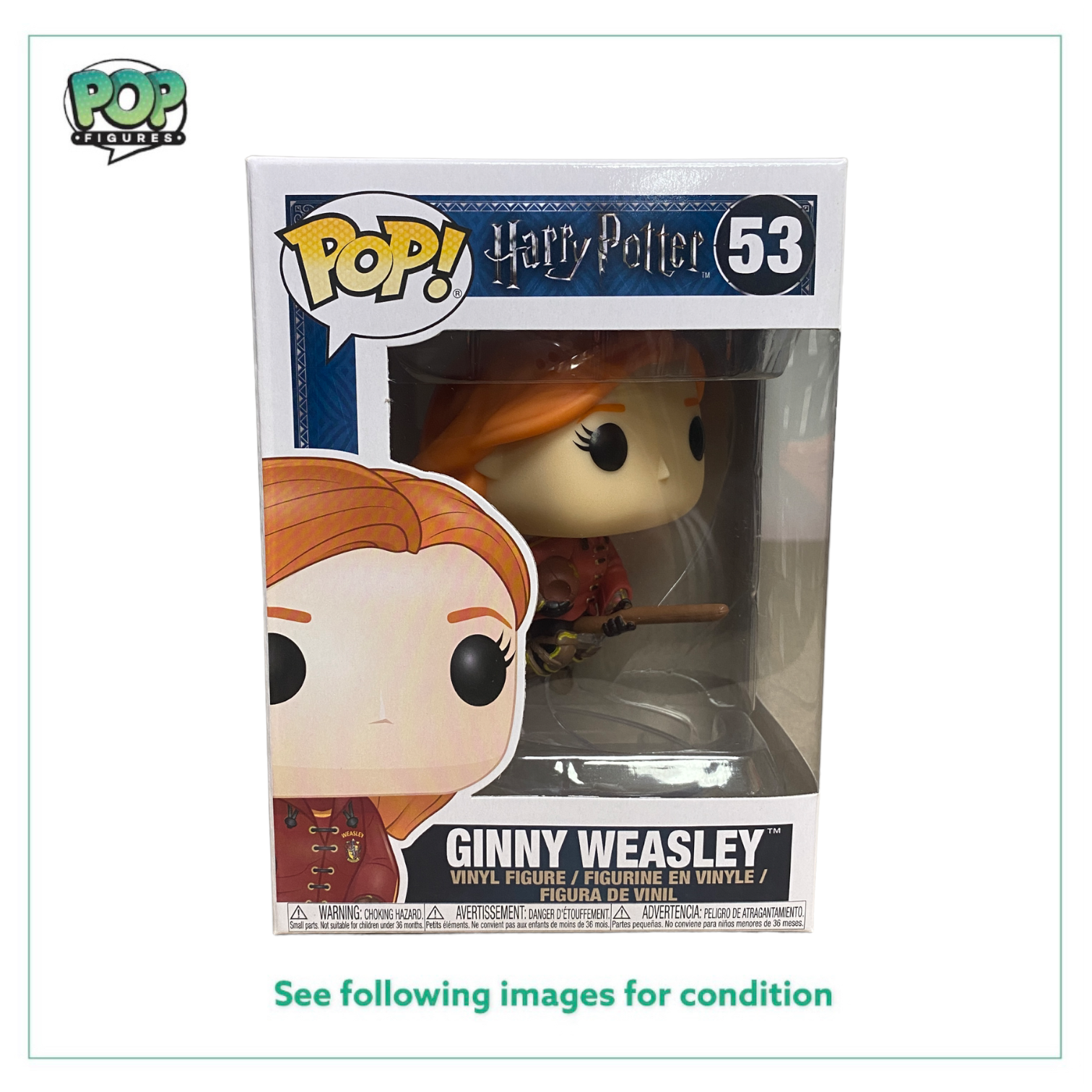 Ginny Weasley #53 (Broom) Funko Pop! - Harry Potter - 2017 Pop! -