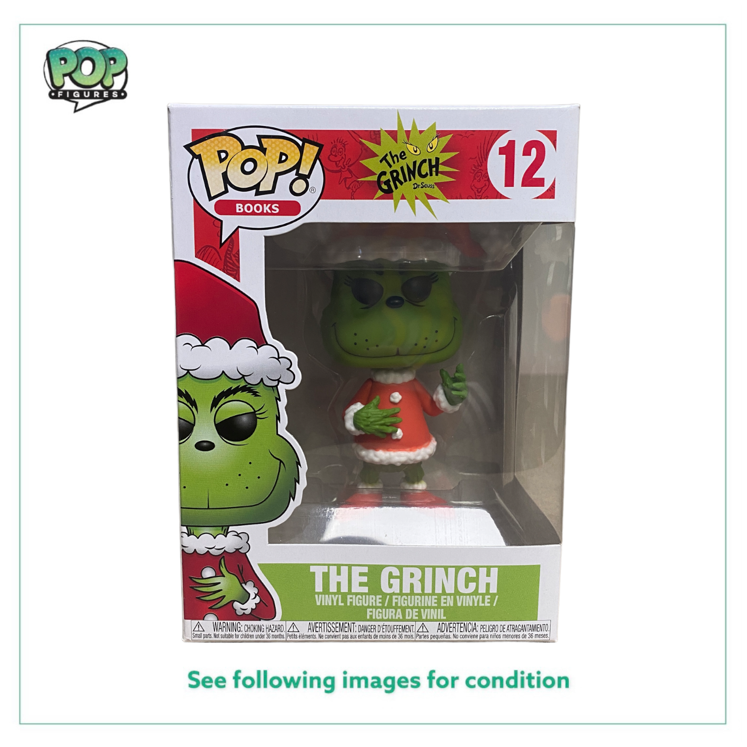 The Grinch #12 Funko Pop! - Books - 2018 Pop! -