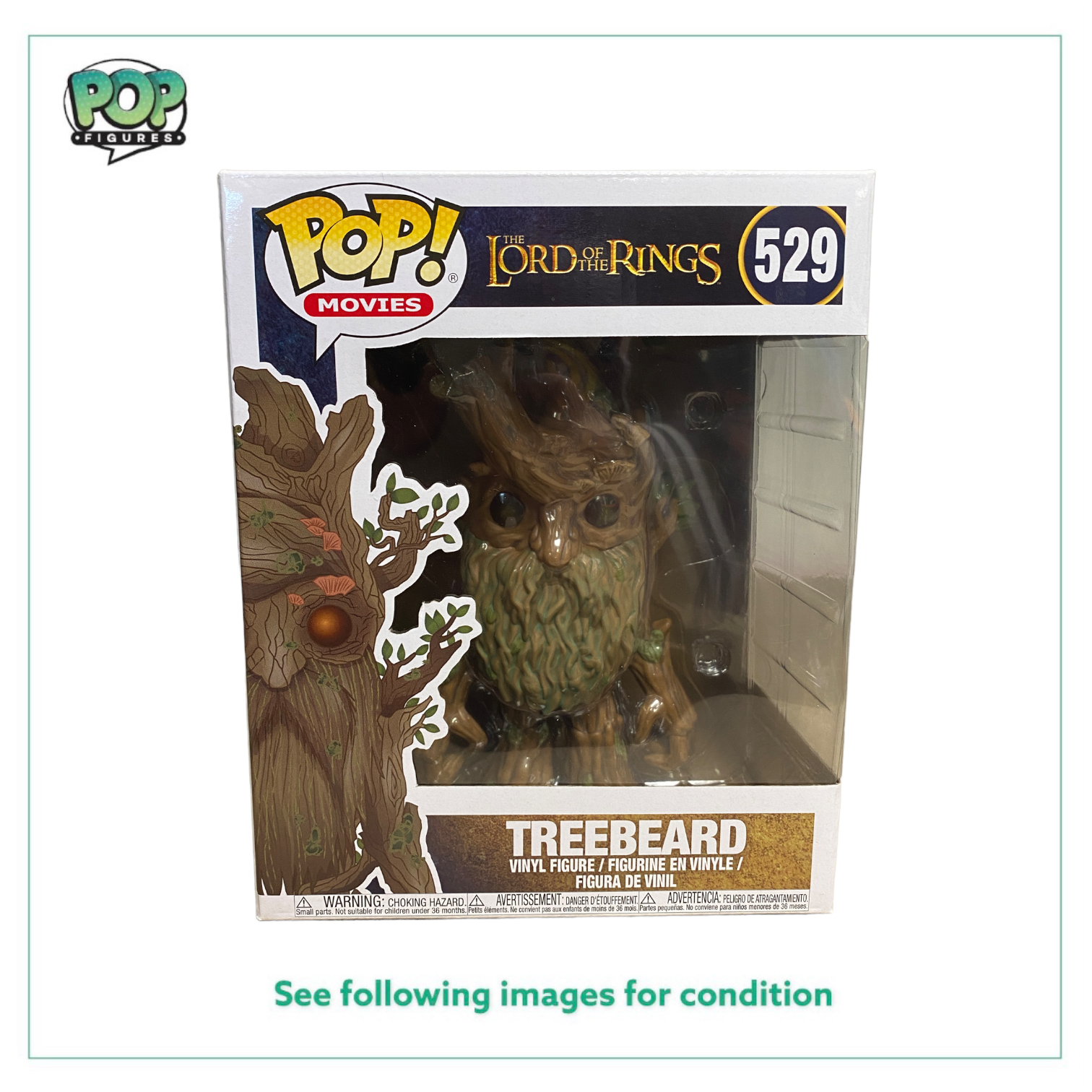 Treebeard #529 6" Funko Pop! - The Lord Of The Rings - 2018 Pop! -