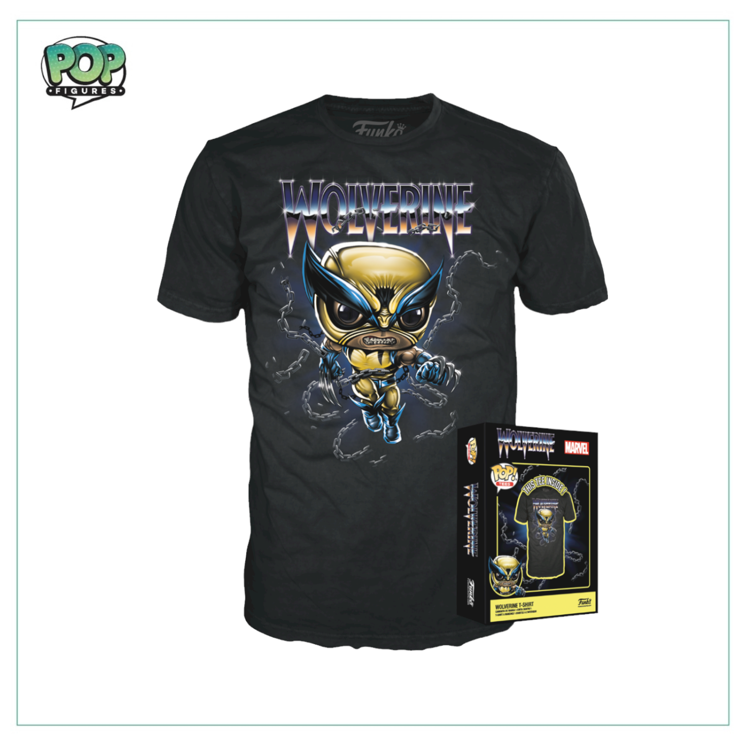 Boxed Tee: Marvel - Wolverine