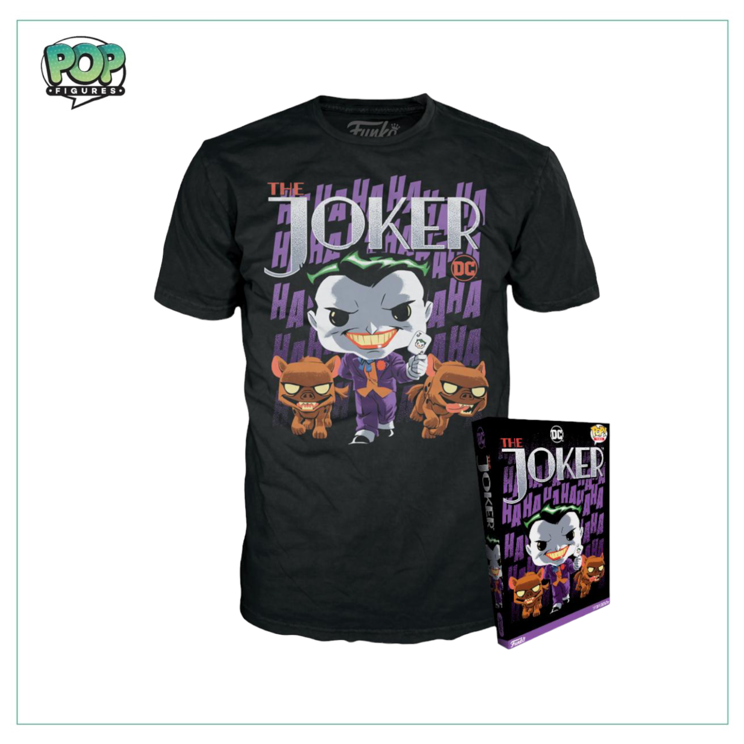 Boxed Tee: the Joker Funko T-Shirt - DC