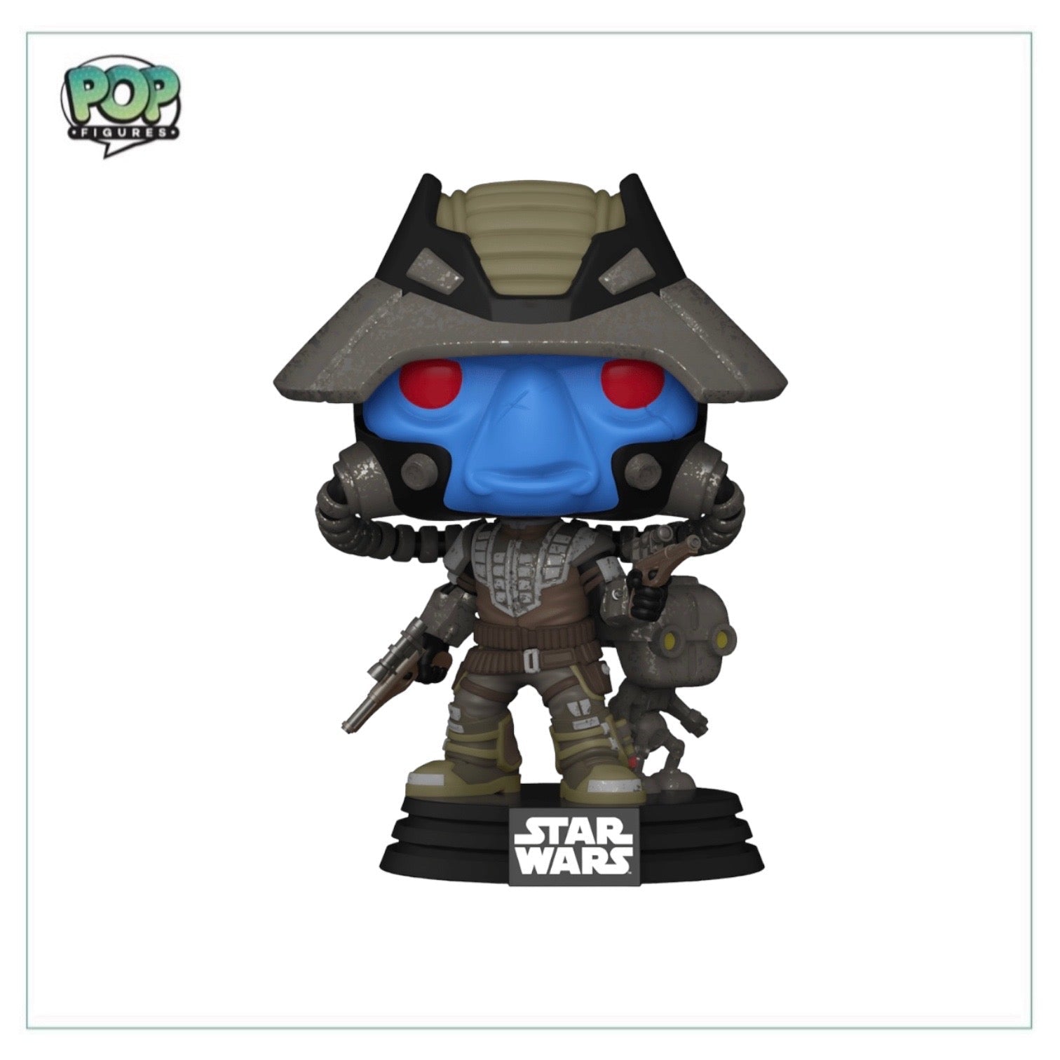 Cad Bane With Todo 360 #476 Funko Pop! -  Star Wars The Bad Batch - NYCC 2021 Shared Exclusive