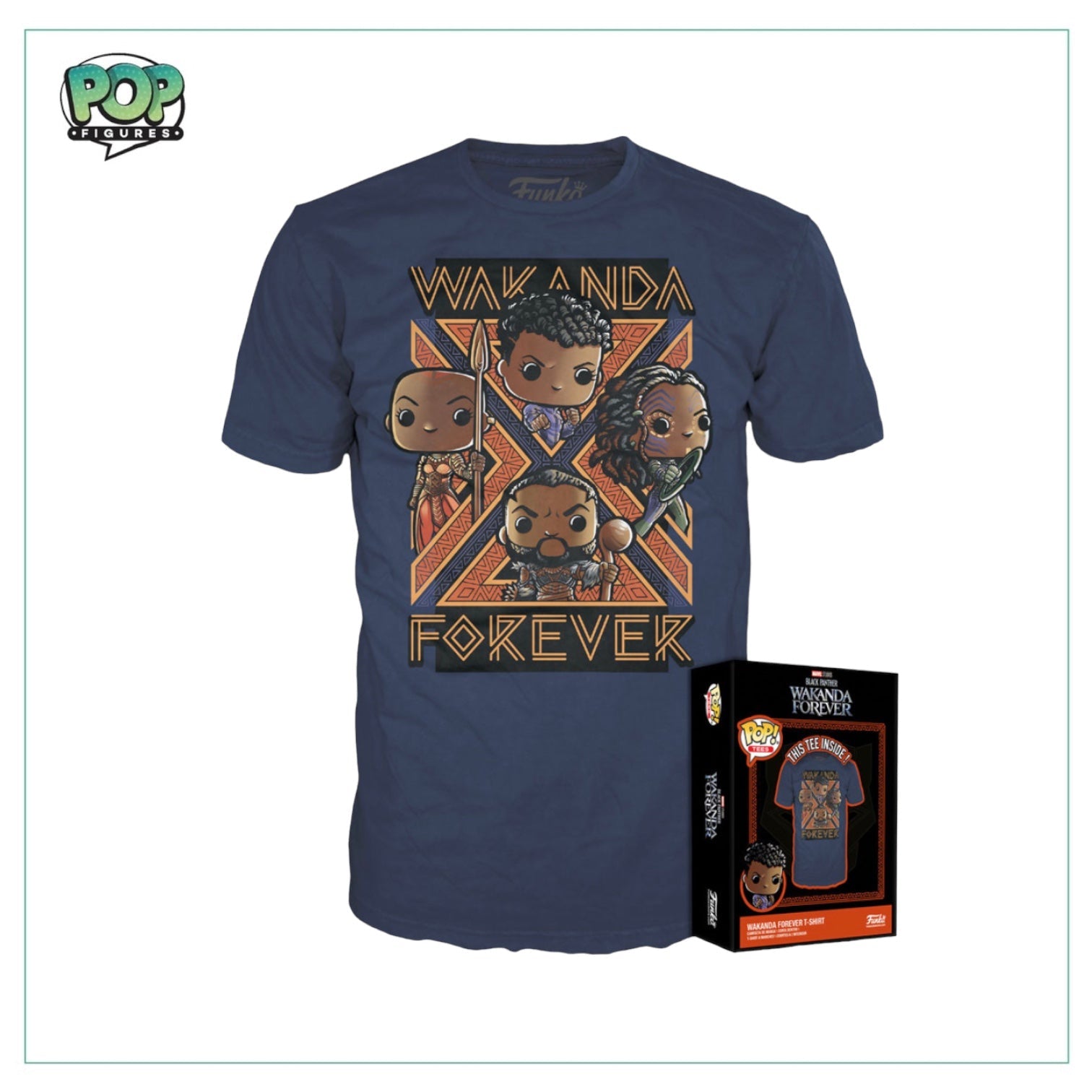 Boxed Tee: Wakanda Forever - Black Panther