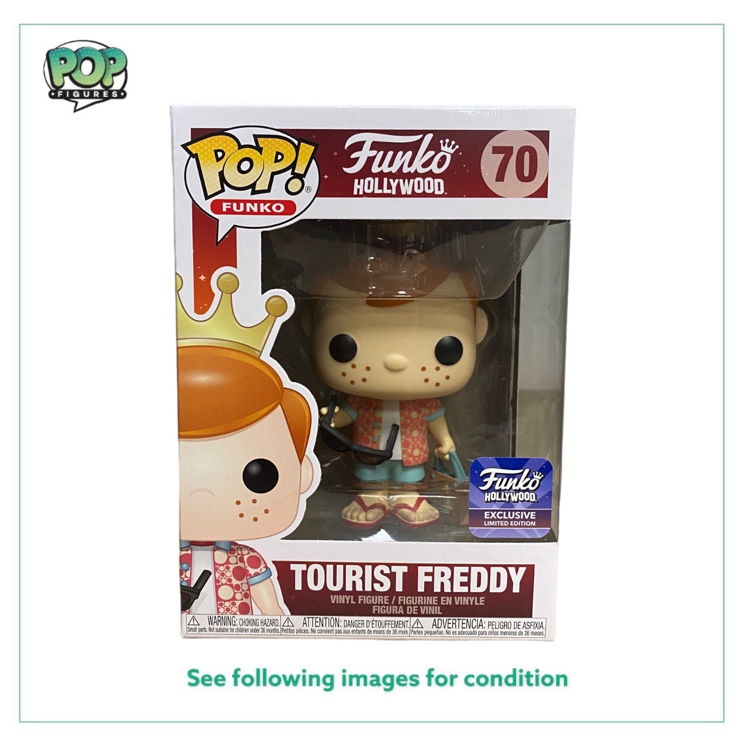 Tourist Freddy #70 Funko Pop! - Funko Hollywood Exclusive -