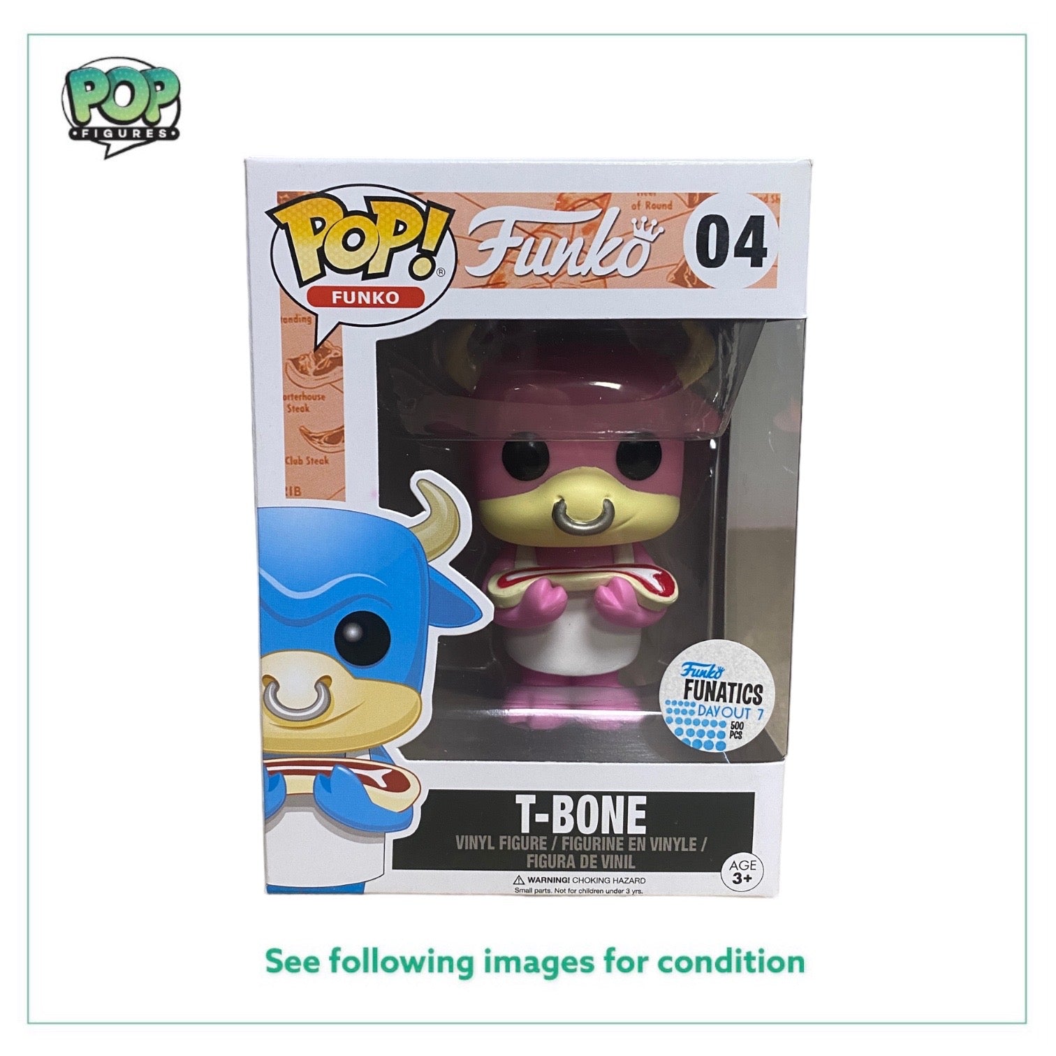 T-Bone #04 (Pink) Funko Pop! - Spastik Plastik - Funko Funatics Day Out Exclusive