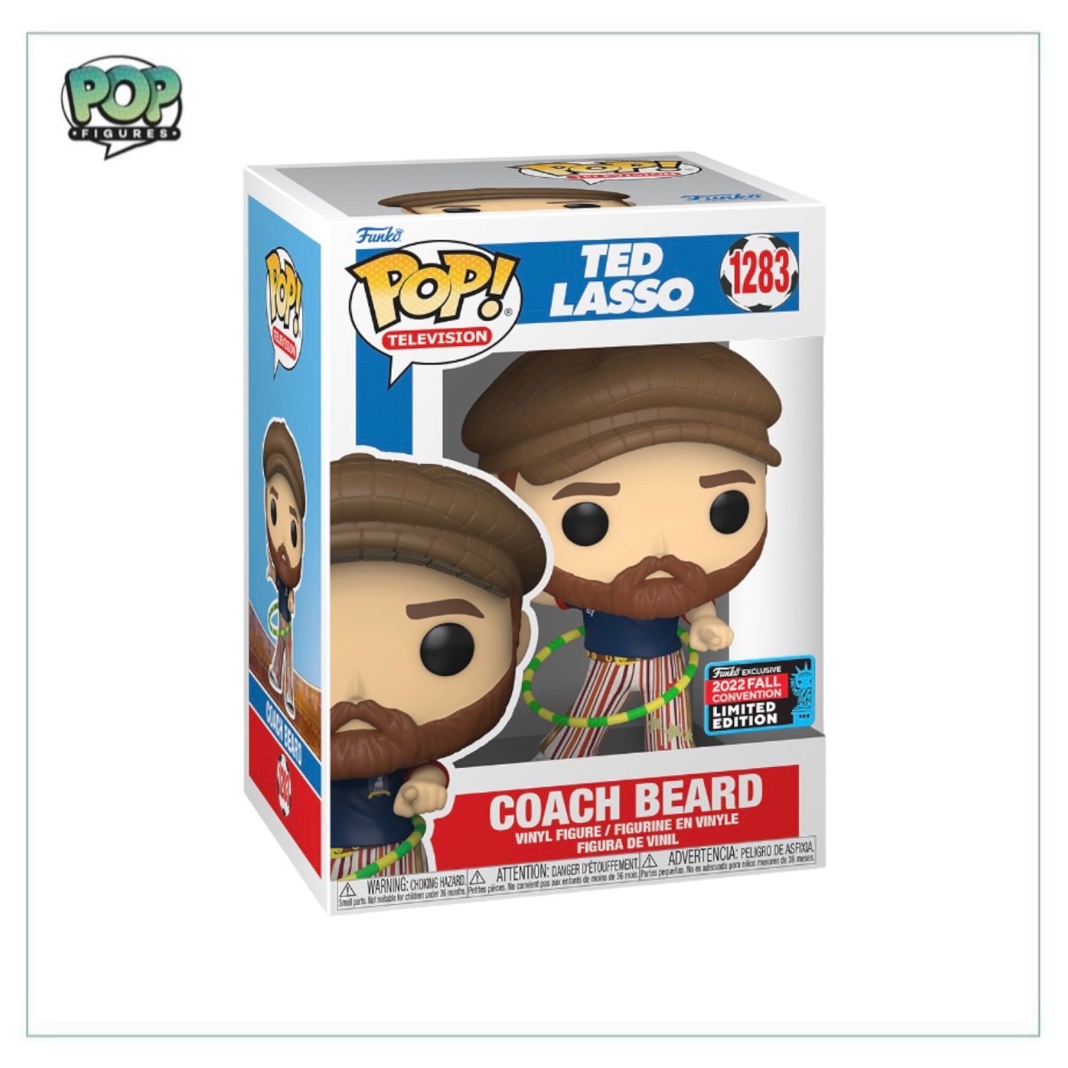 Coach Beard #1283 Funko Pop! - Ted Lasso - NYCC 2022 Shared Exclusive