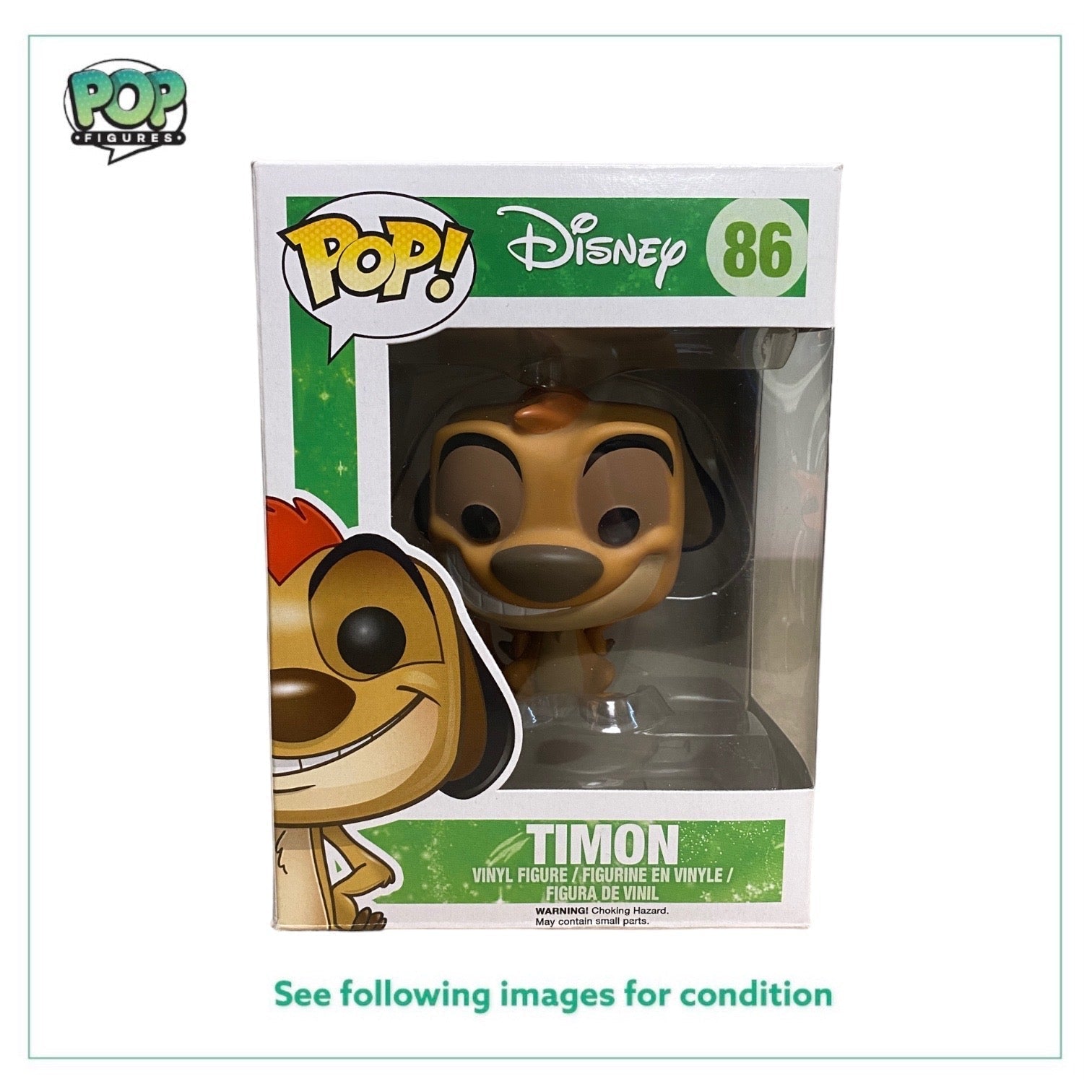 Timon #86 Funko Pop! - Disney Series 6 - 2014 Pop! -