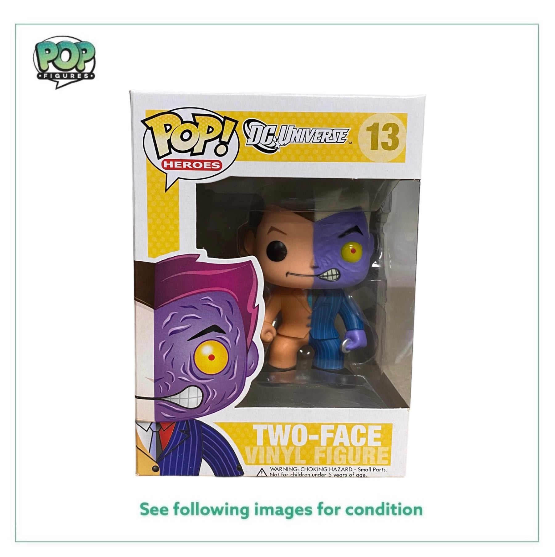 Two-Face #13 Funko Pop! - DC Universe - 2014 Pop!