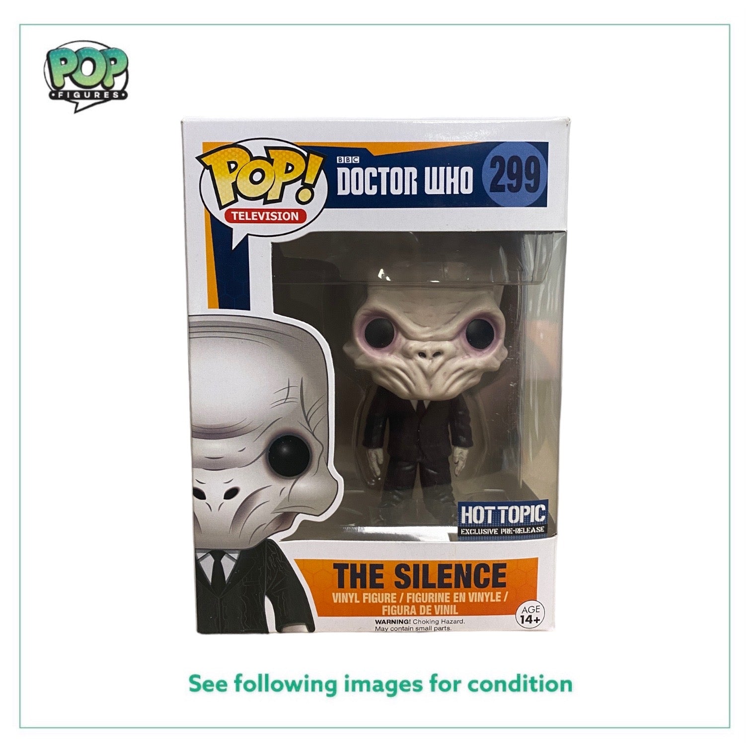 The Silence #299 Funko Pop! - Doctor Who - Hot Topic