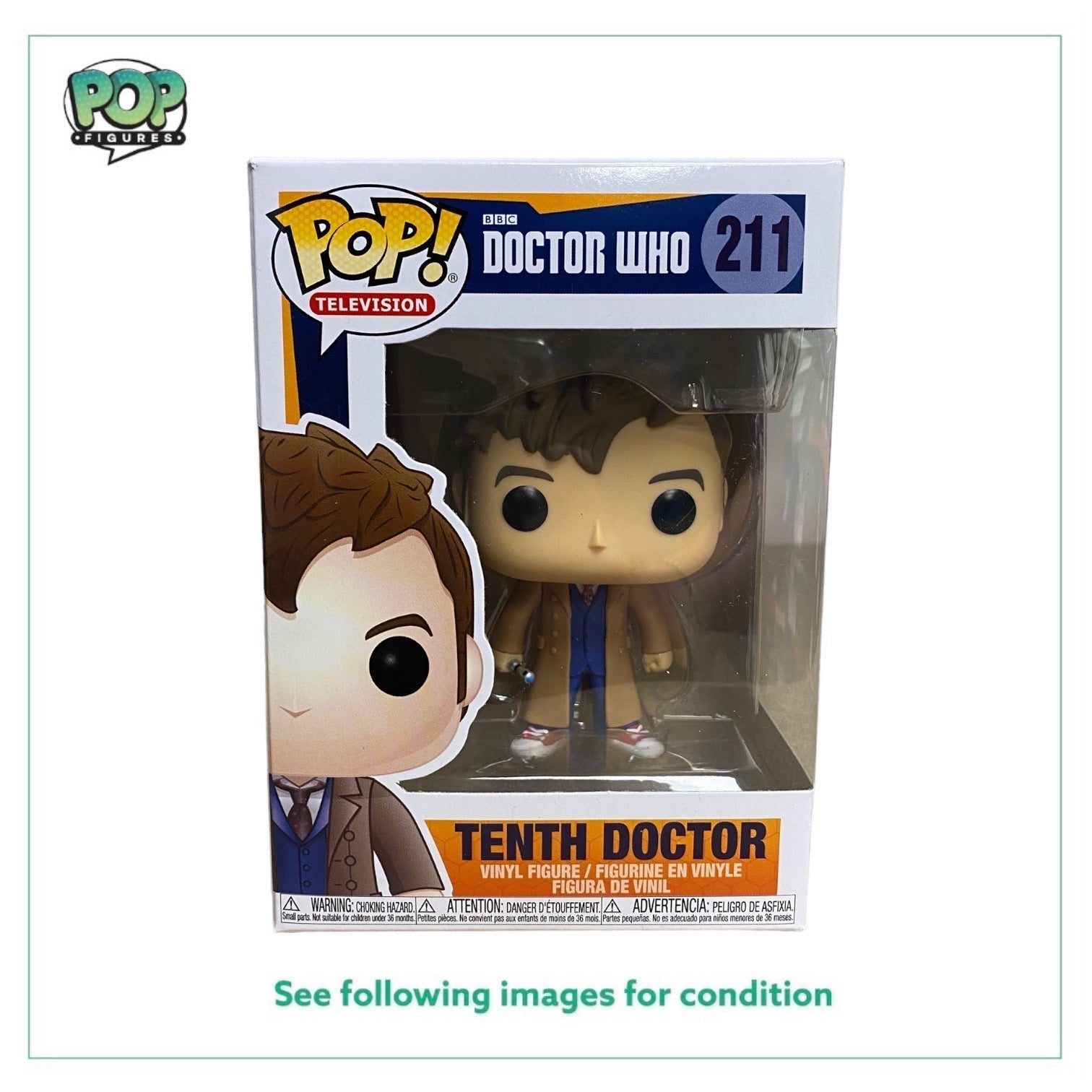 Tenth Doctor #211 Funko Pop! - Doctor Who - 2020 Pop! -