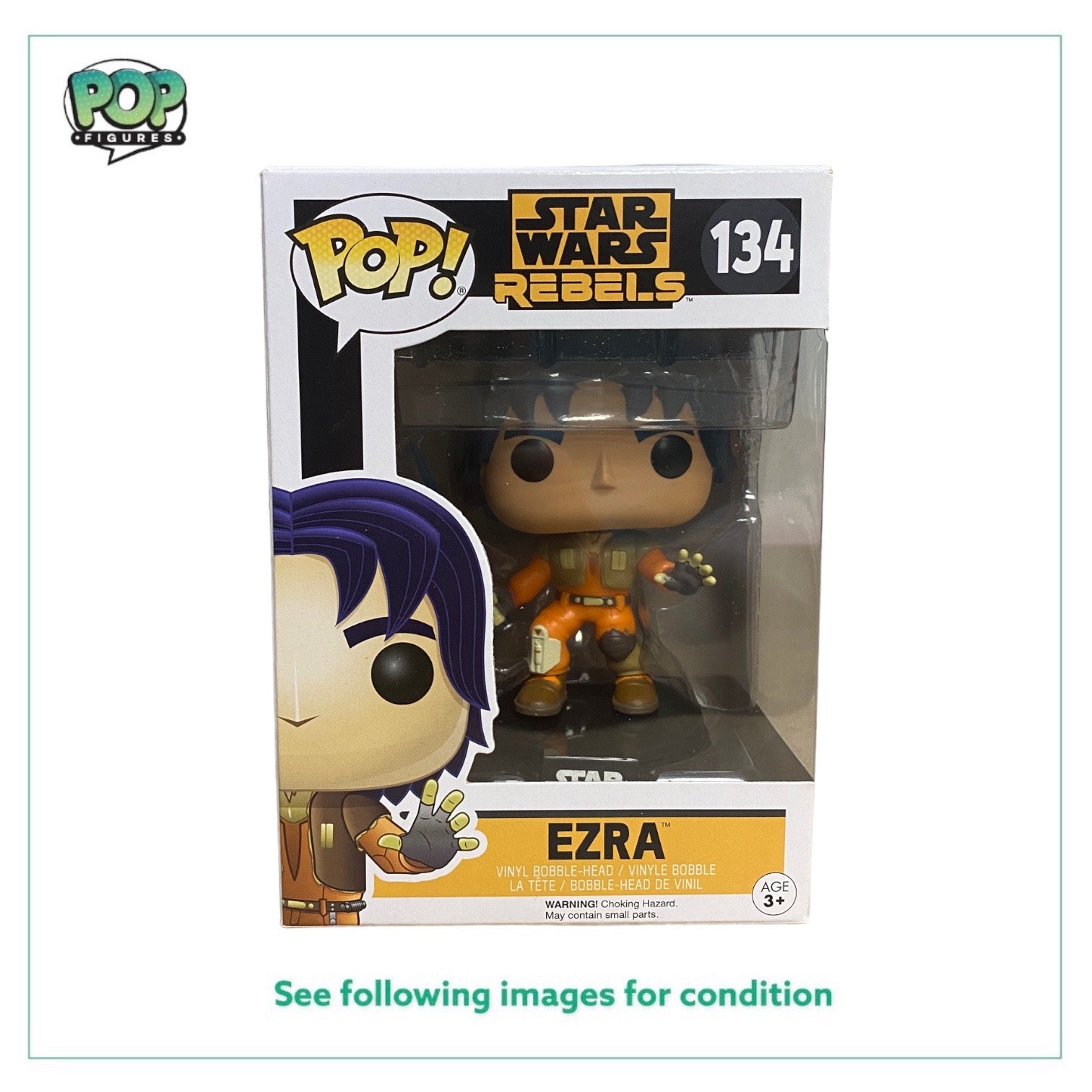 Ezra #134 Funko Pop! - Star Wars Rebels - 2016 Pop! -