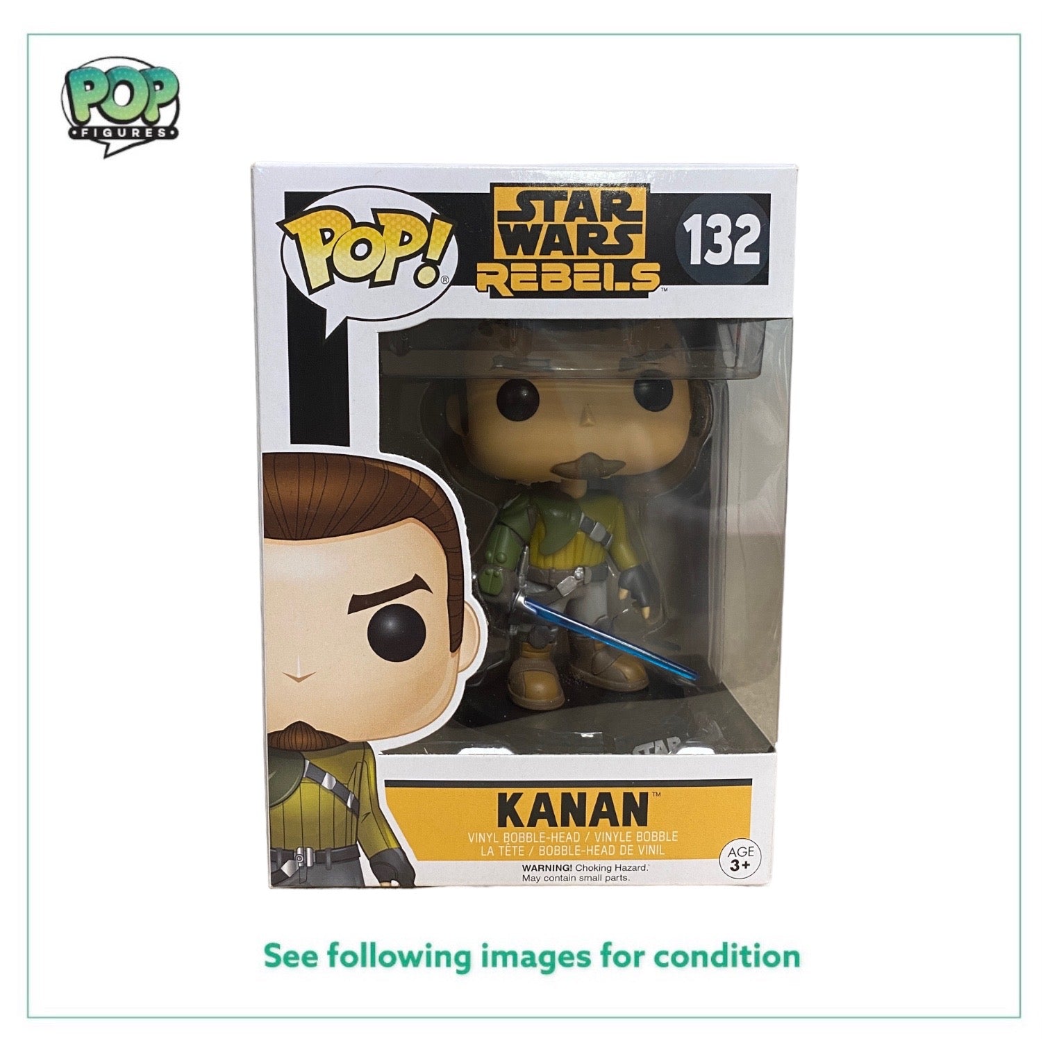 Kanan #132 Funko Pop! - Star Wars Rebels - 2016 Pop! -