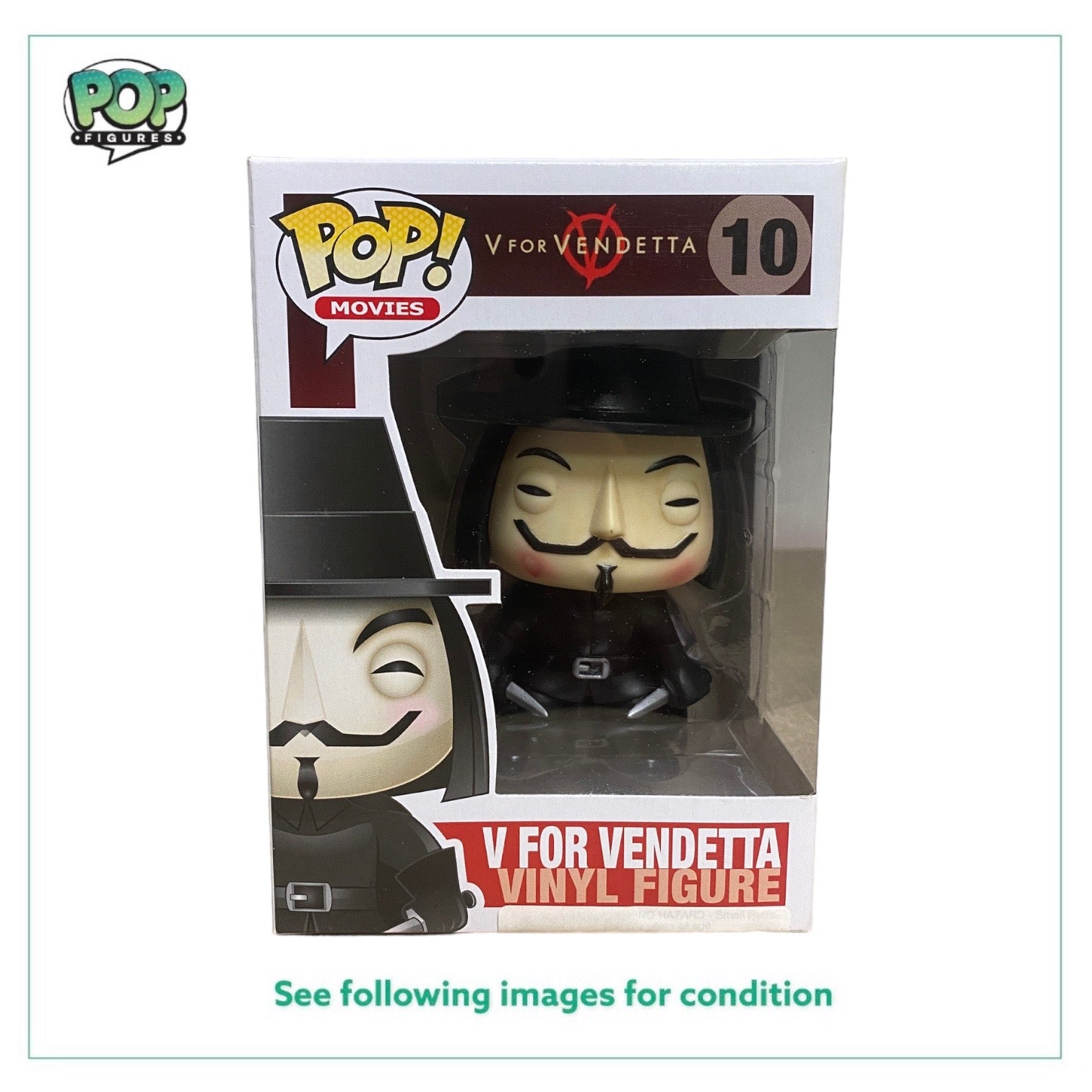 V For Vendetta #10 Funko Pop! - V For Vendetta - 2015 Pop! -