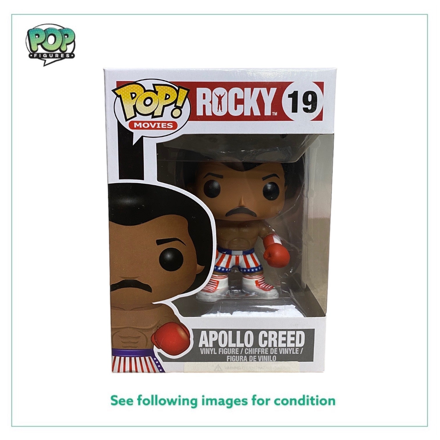 Apollo Creed #19 Funko Pop! - Rocky - 2012 Pop! -