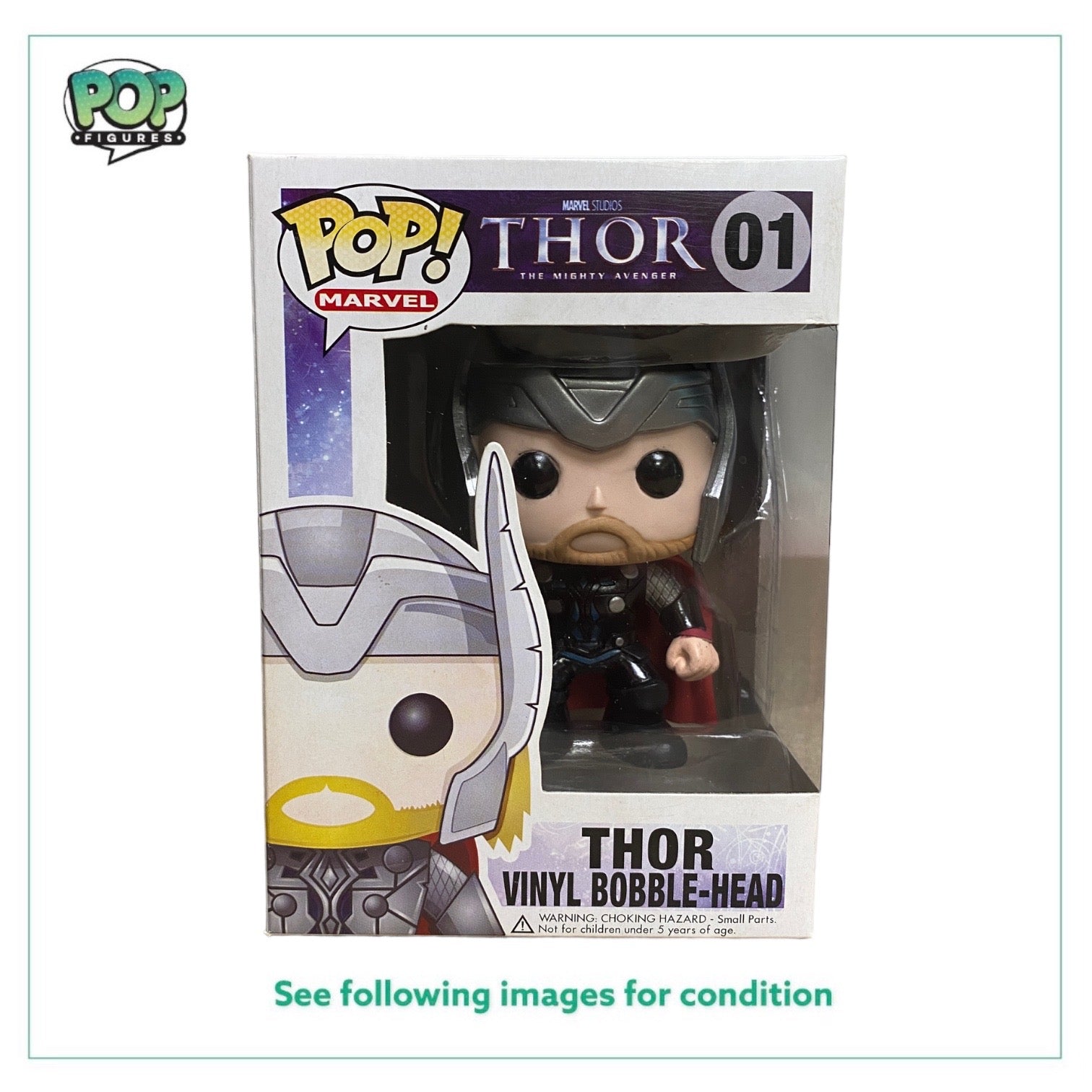 Thor #01 Funko Pop! - Thor The Mighty Avenger! - 2012 Pop! -