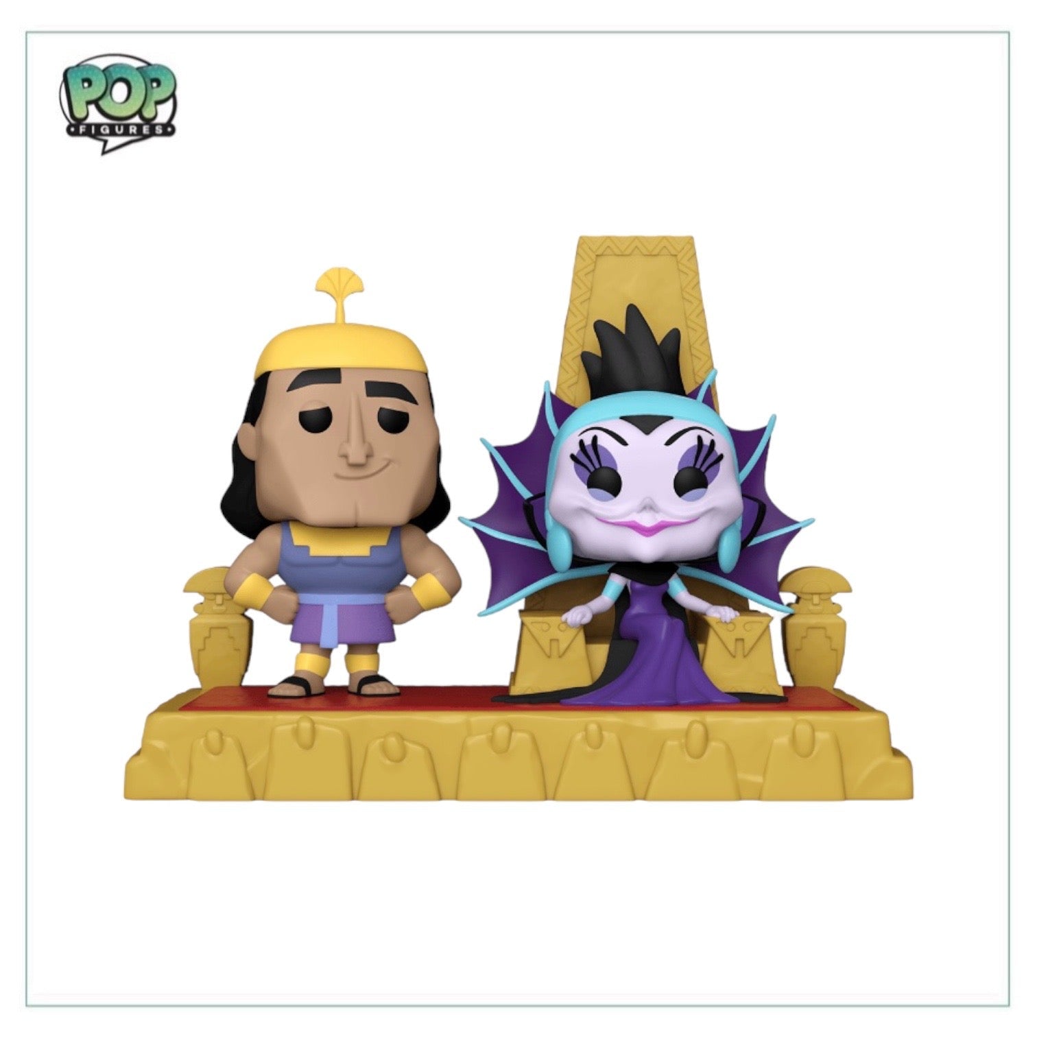 Villains Assemble: Kronk and Yzma #1205 Funko Pop Moment! - Disney Villains - Hot Topic Exclusive