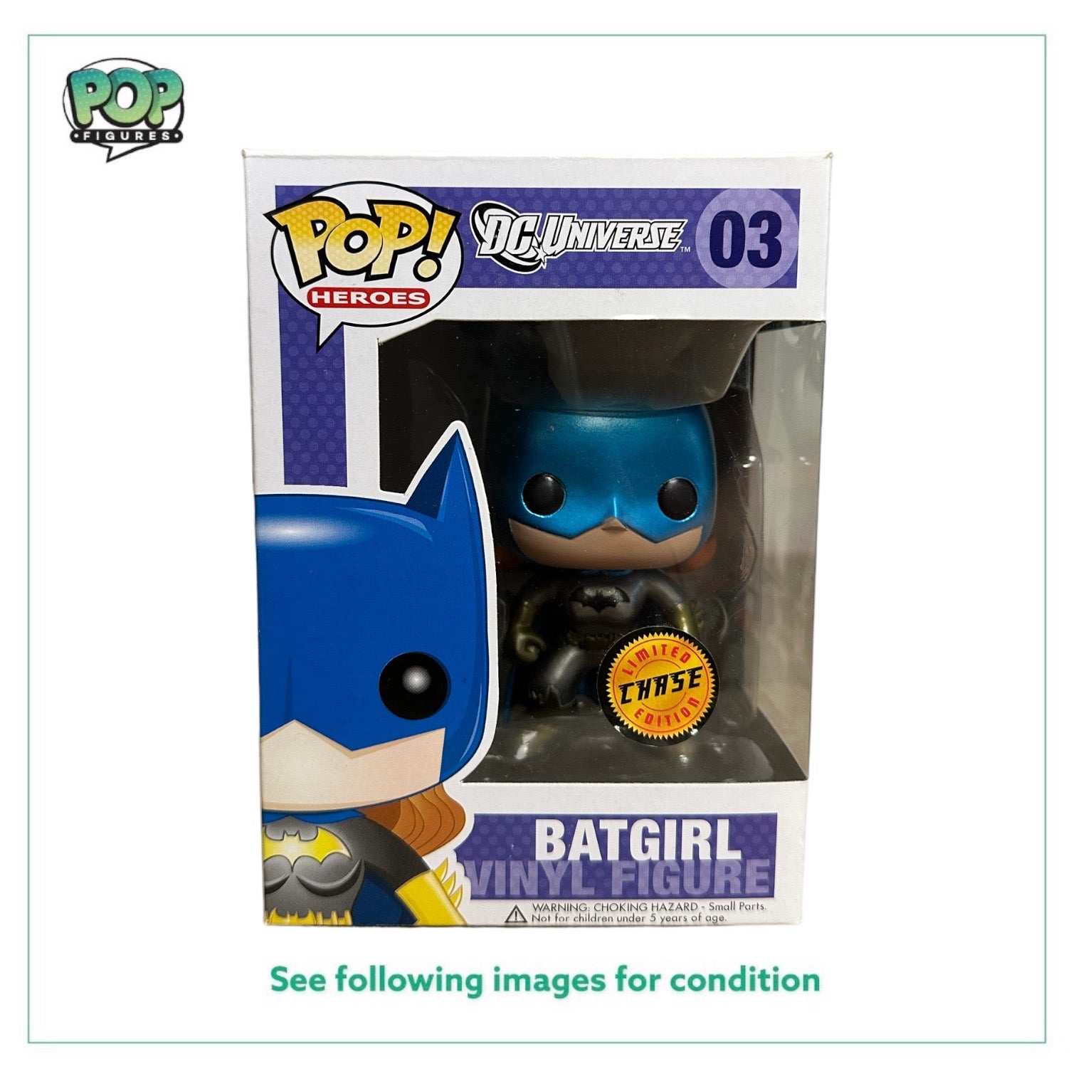 Batgirl #03 (Metallic Chase) Funko Pop! - DC Universe -