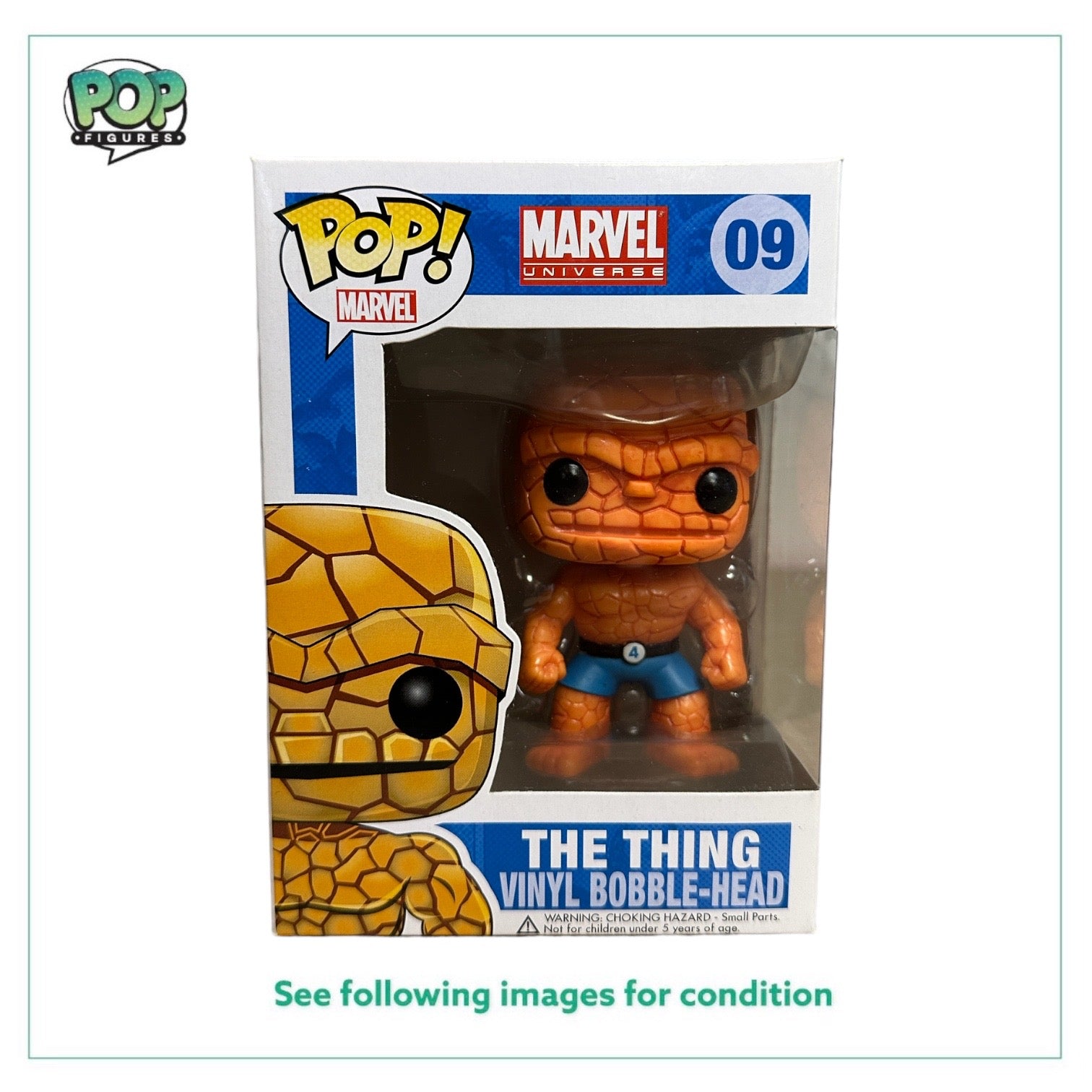 The Thing #09 Funko Pop! - Marvel Universe - 2013 Pop! -