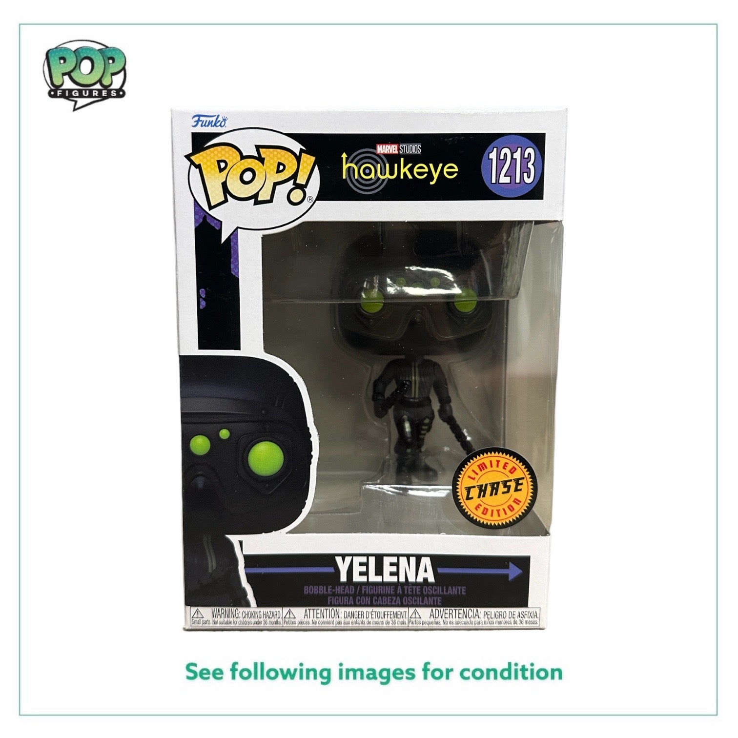 Yelena #1213 (Chase) Funko Pop! - Hawkeye - 2022 Pop! -