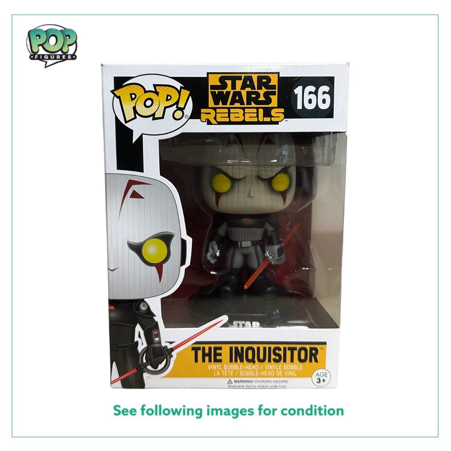 The Inquisitor #166 Funko Pop! - Star Wars Rebels - 2016 Pop! -