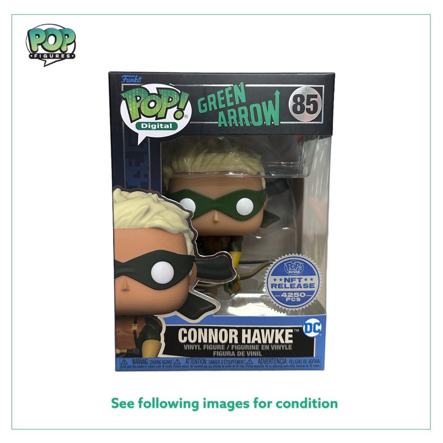 Connor Hawke #85 Funko Pop! - Green Lantern - NFT Release Exclusive