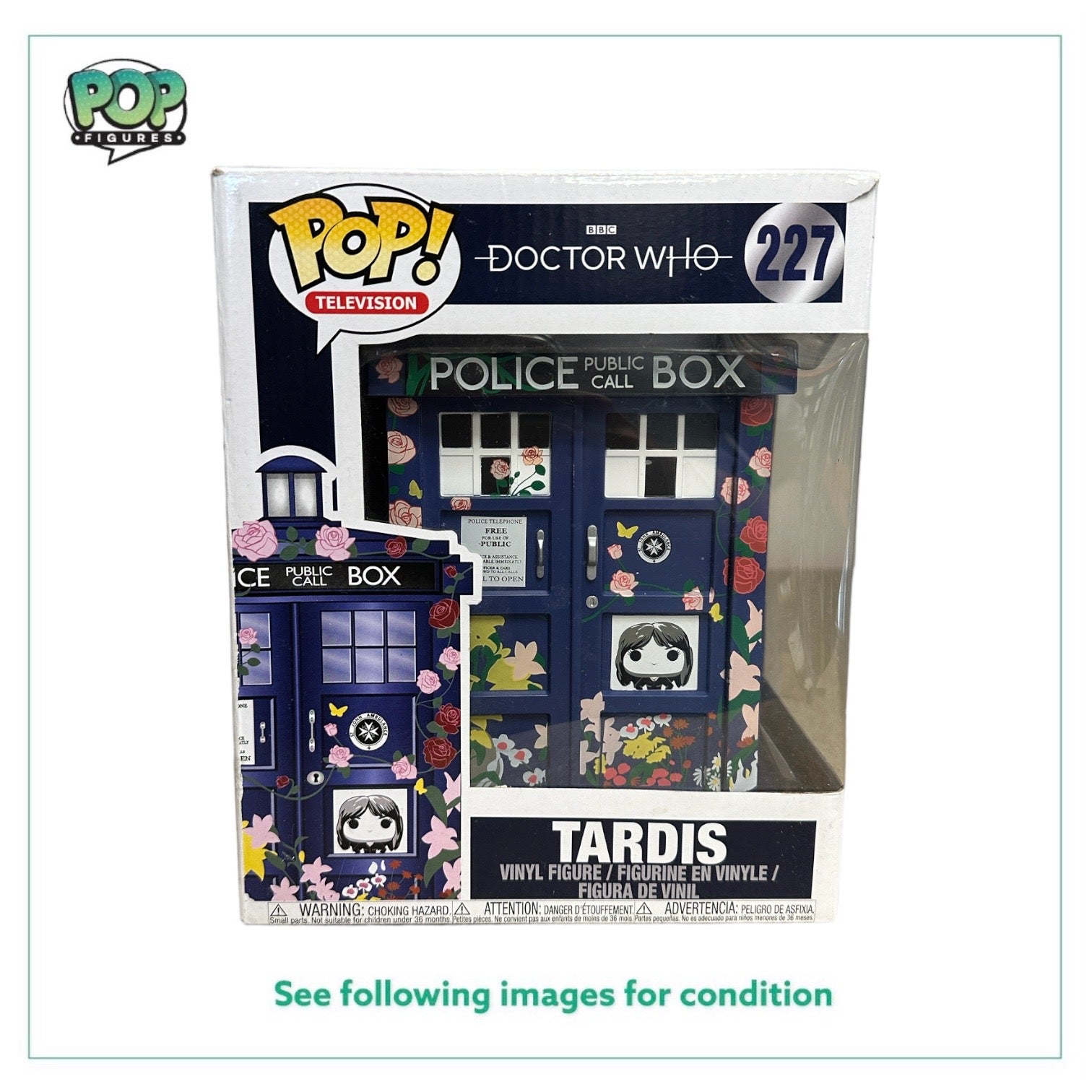 Tardis #227 (Clara Memorial) 6" Funko Pop! - Doctor Who - 2018 Pop! -