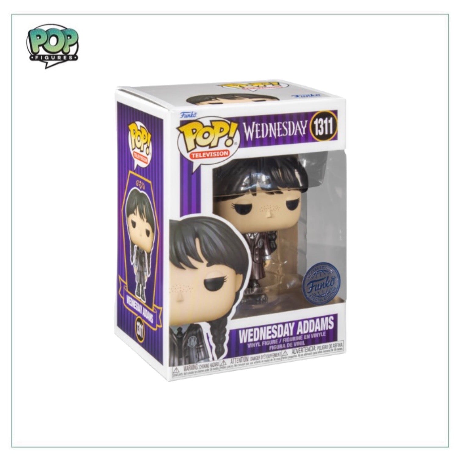 Wednesday Addams #1311 (Metallic) Funko Pop! - Wednesday - Special Edition