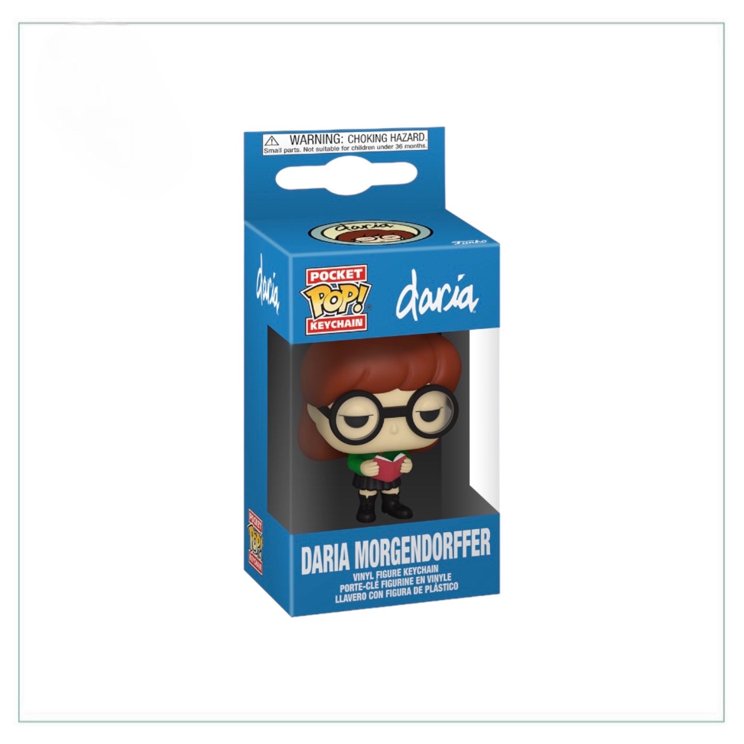 Daria Morgendoffer Funko Pocket Pop Keychain - Daria - PREORDER