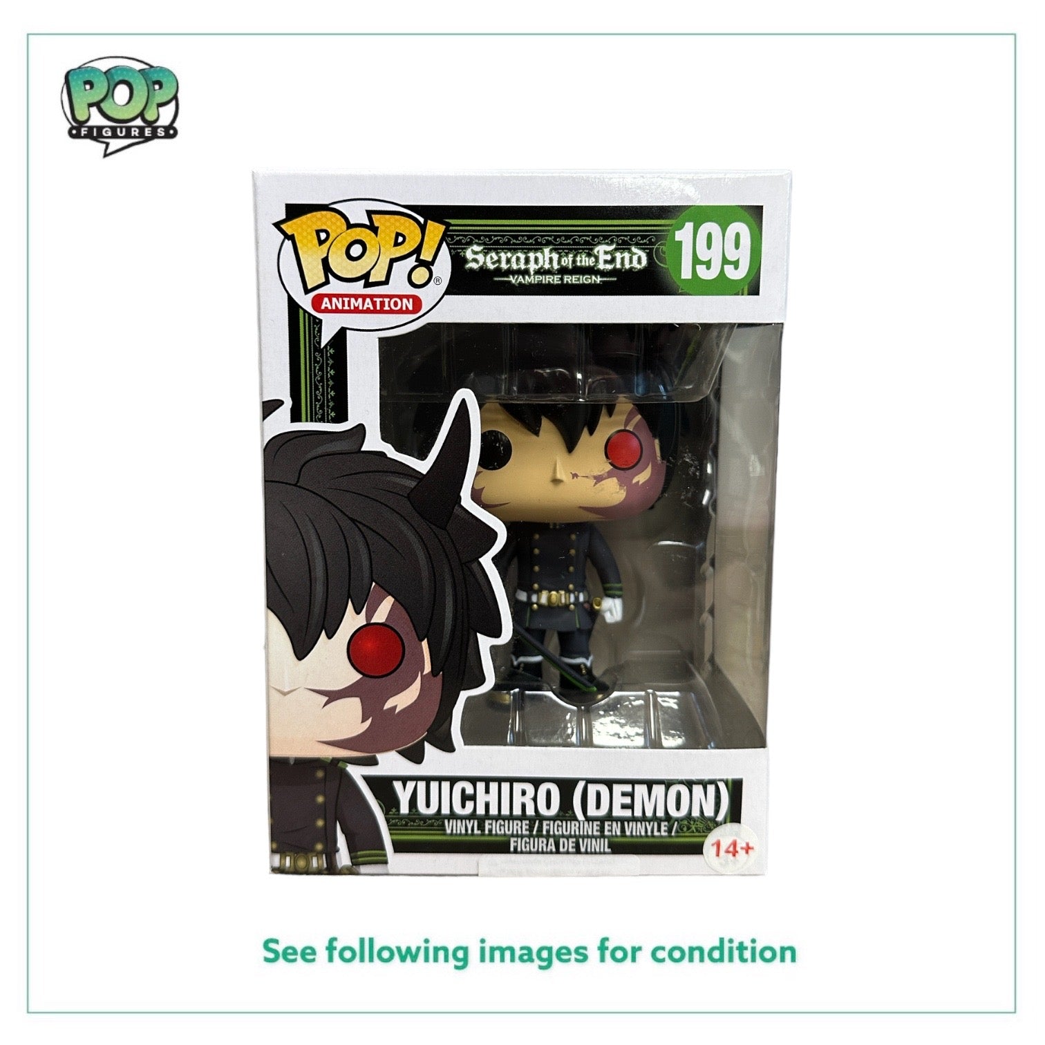 Yuichiro (Demon) #199 Funko Pop! - Seraph of the End: Vampire Reign -