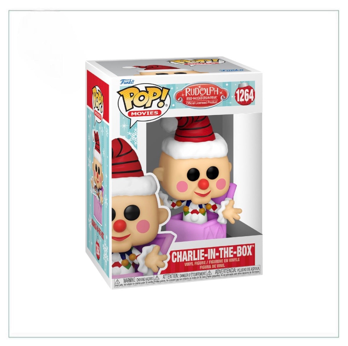 Charlie-in-the-Box #1264 Funko Pop! - Rudolph the Red-Nosed Reindeer