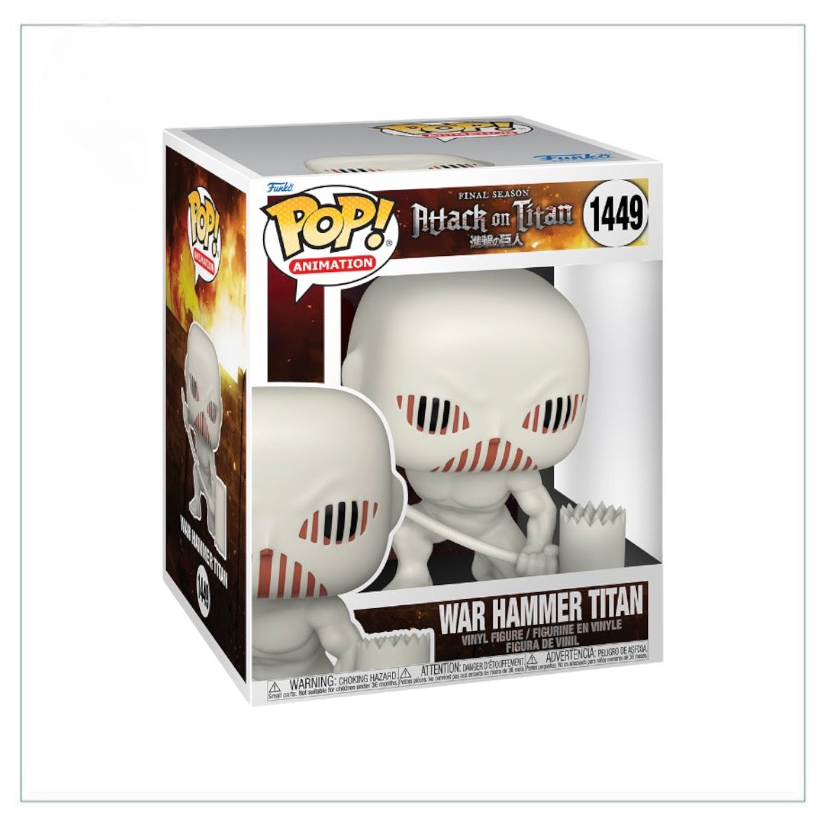 War Hammer Titan #1449 6" Funko Pop! - Attack on Titan - PREORDER